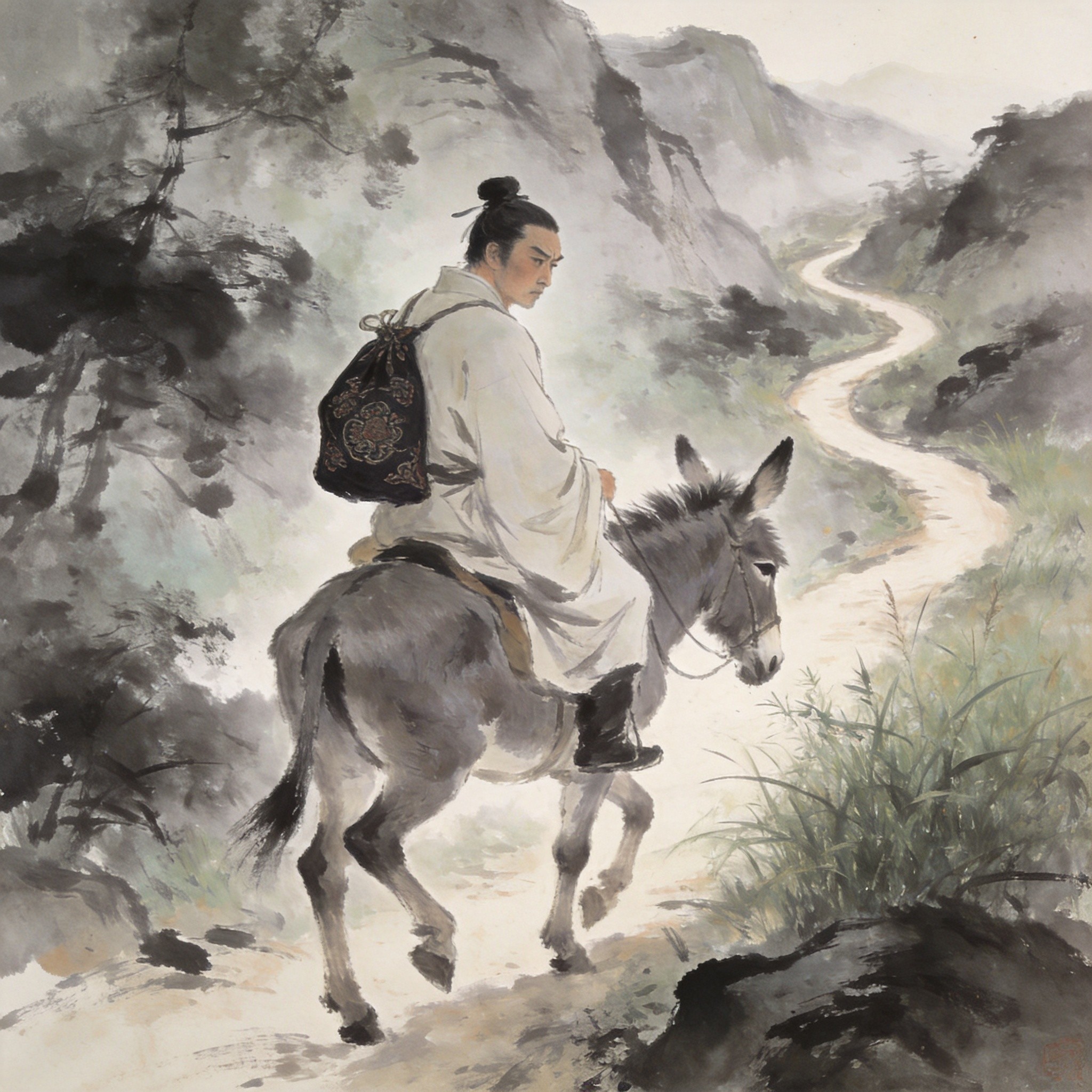 李贺骑驴觅句