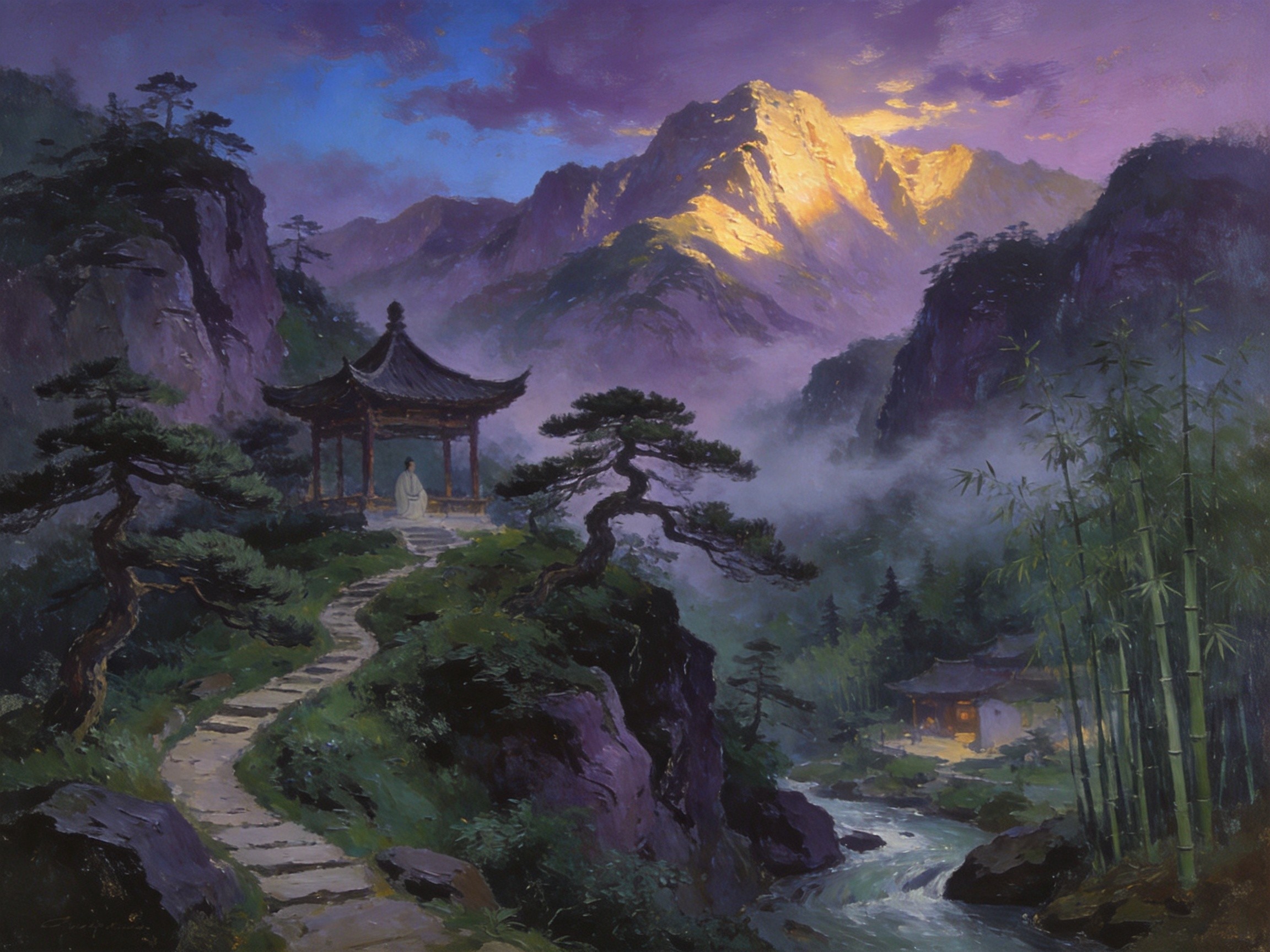 东山谢安隐居