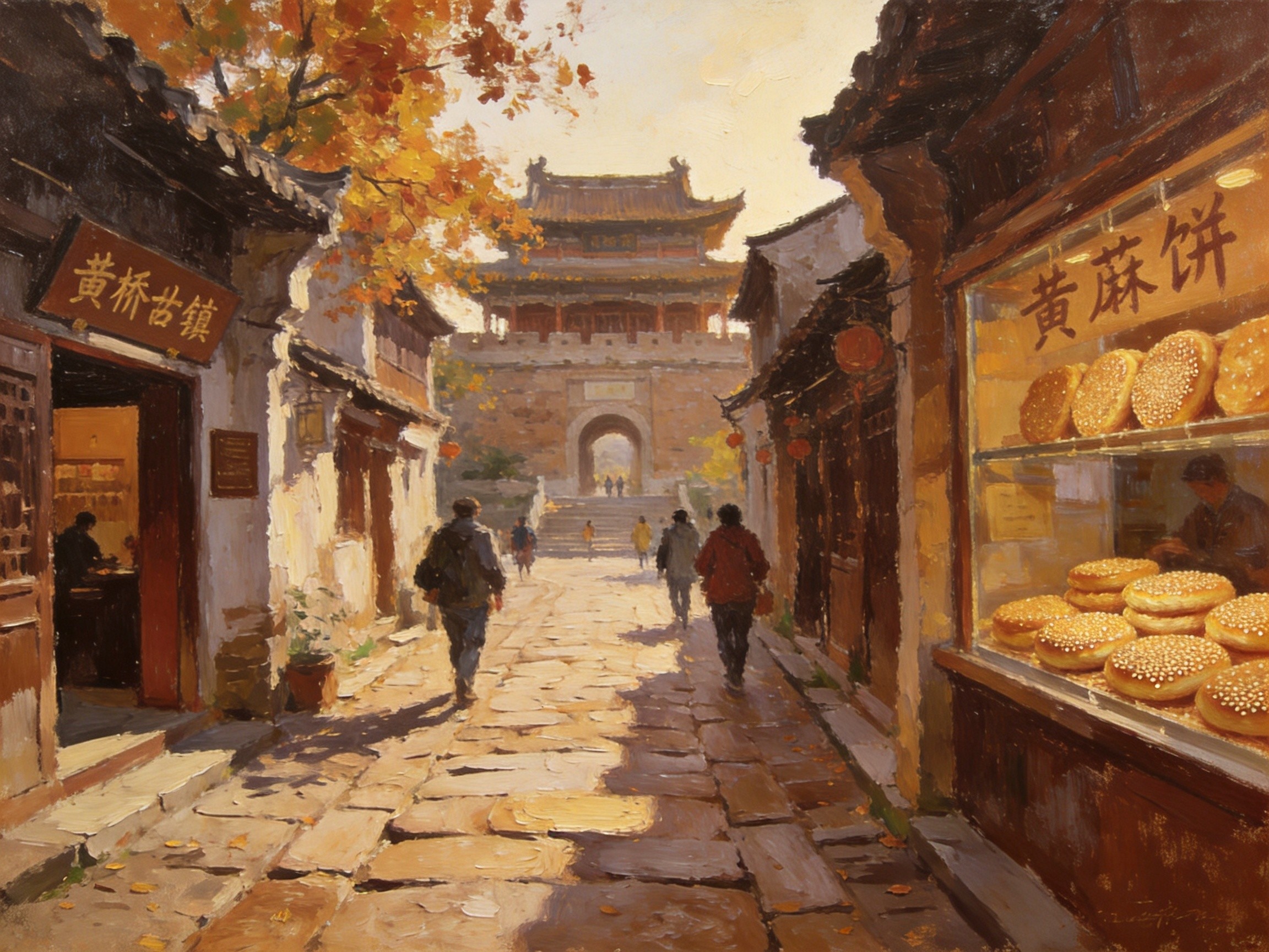 黄桥古镇战役旧址