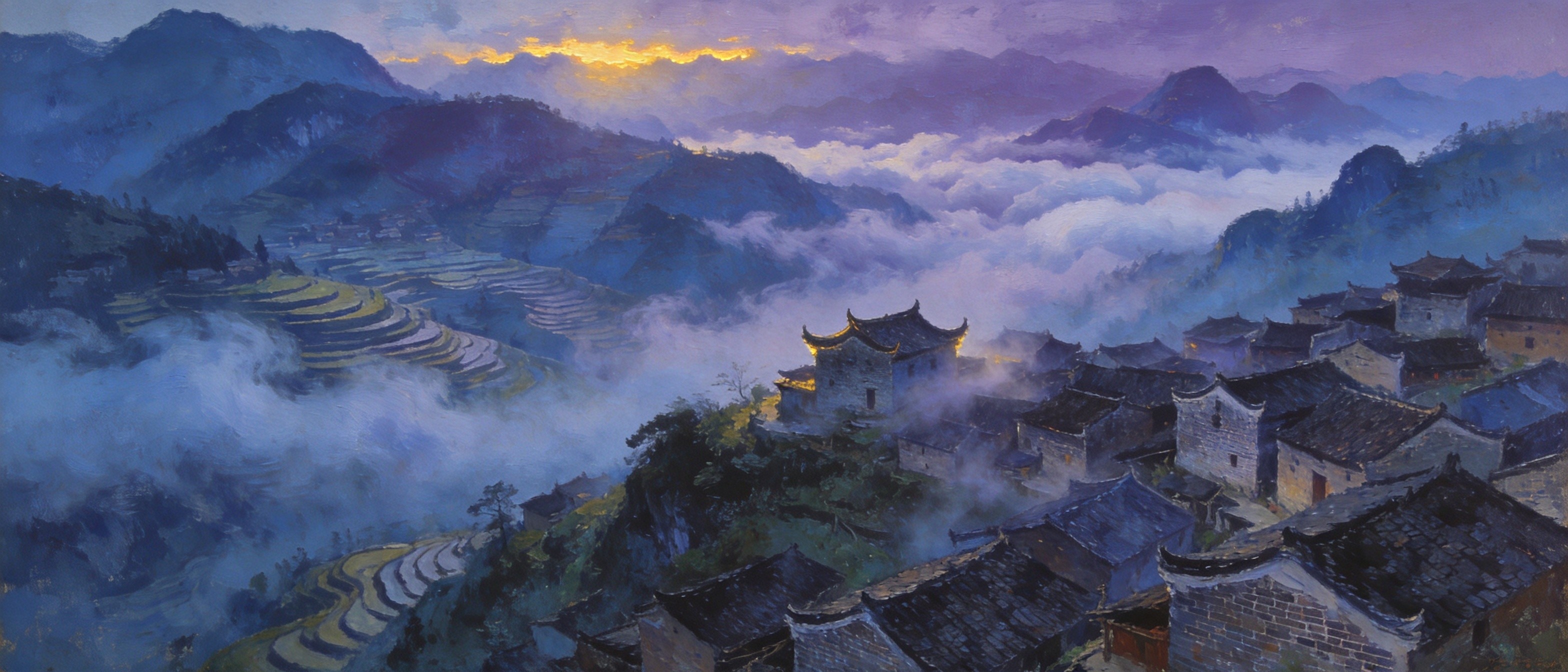 千年瑶寨云海立
