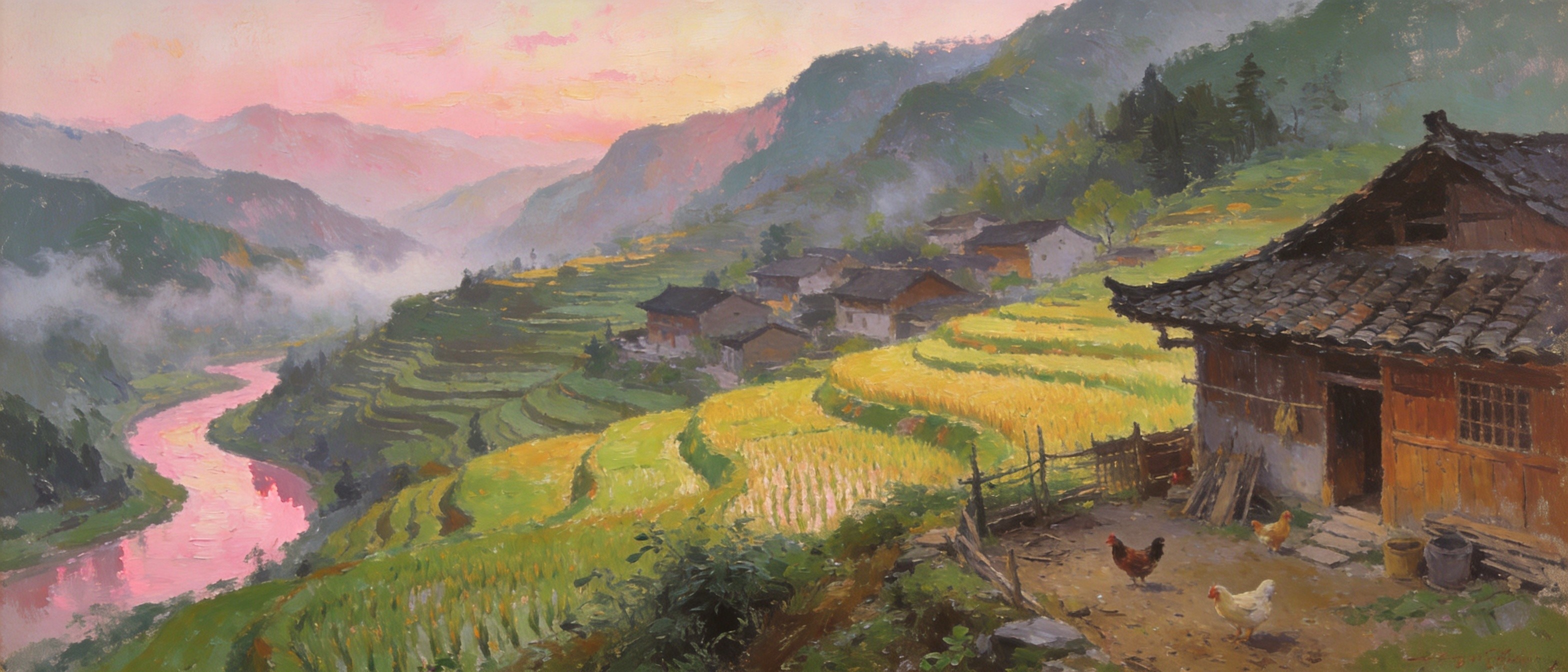 岁月沉淀山城