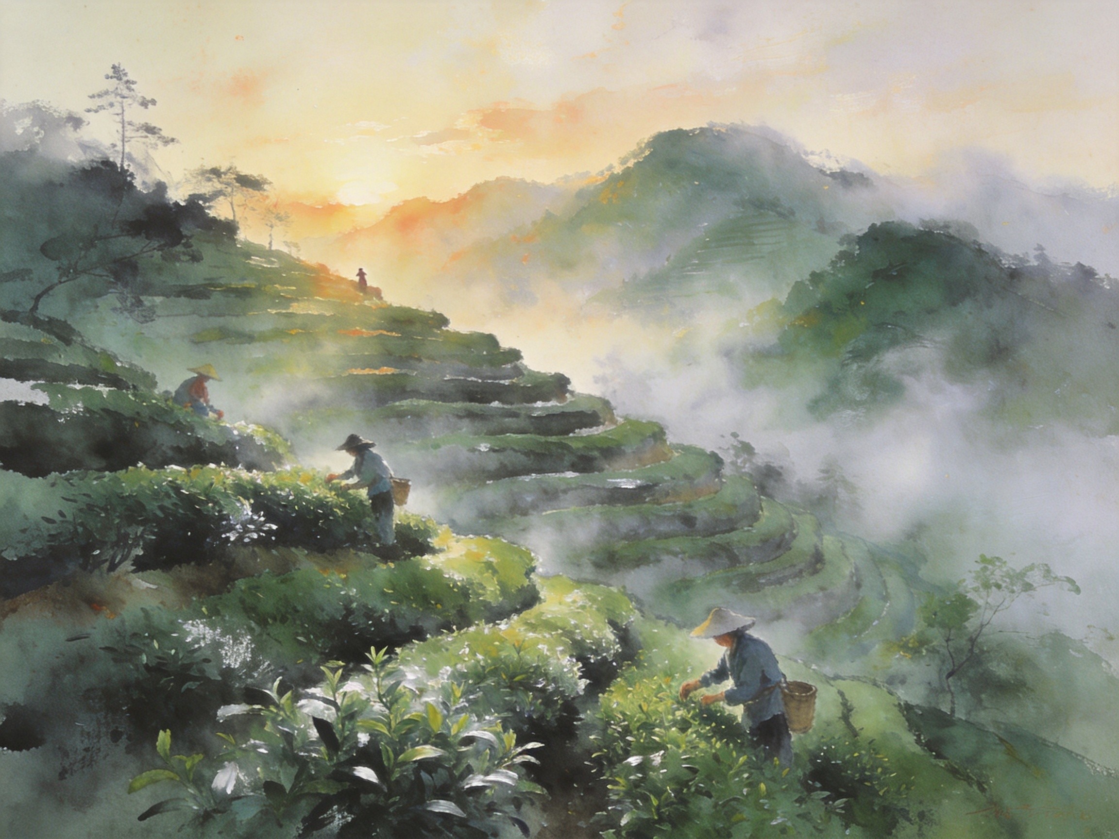 六万情峡飞瀑