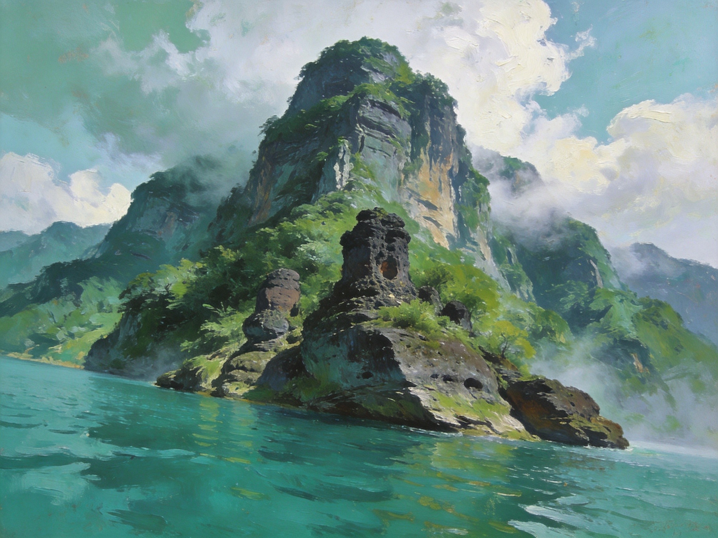 浮山浮碧 · 火山仙境