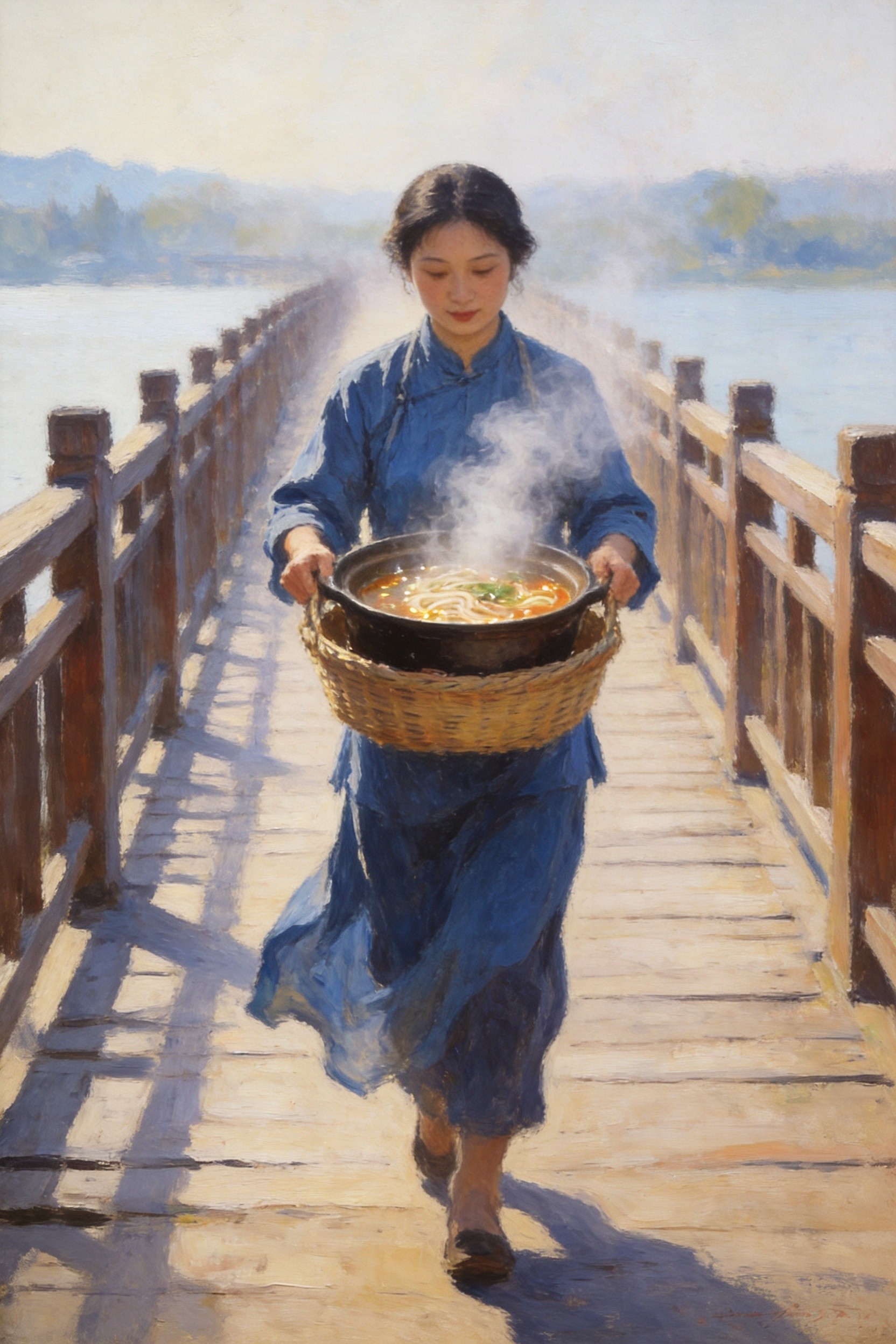 南湖晨景·学海畔的百年风雅
