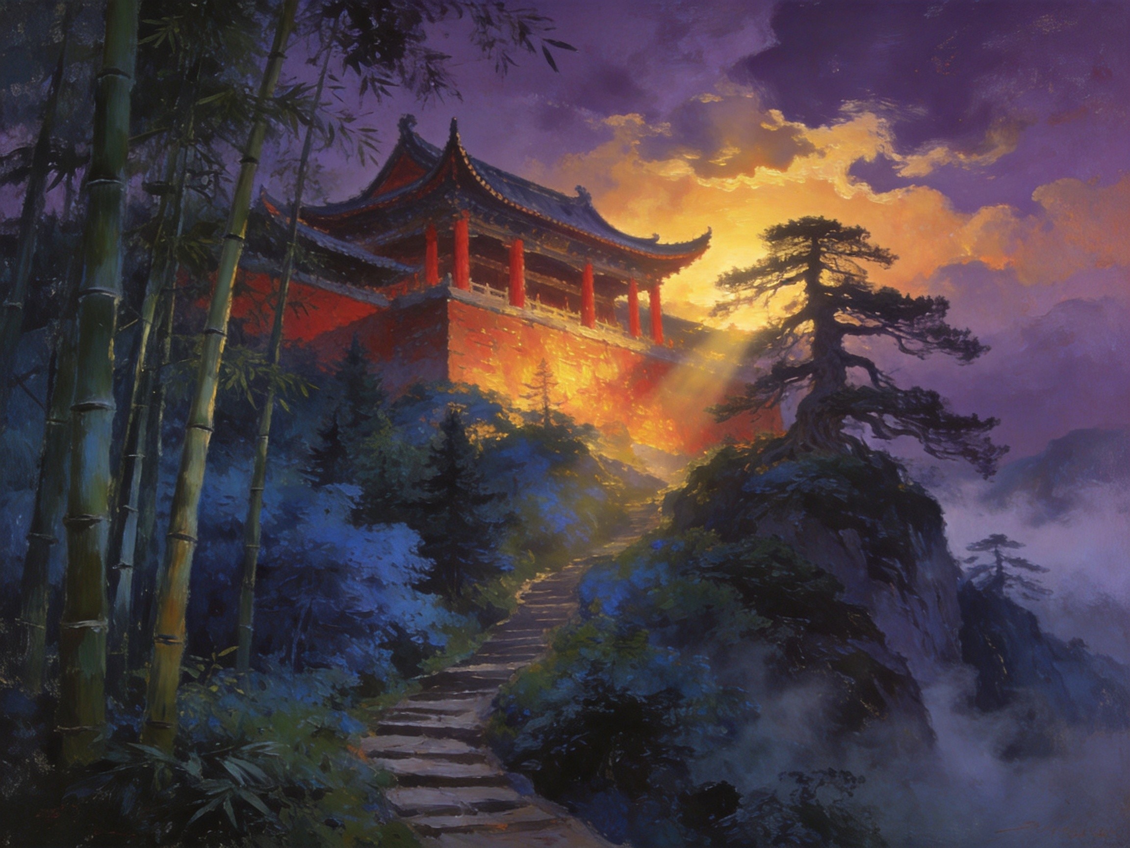 径山暮钟