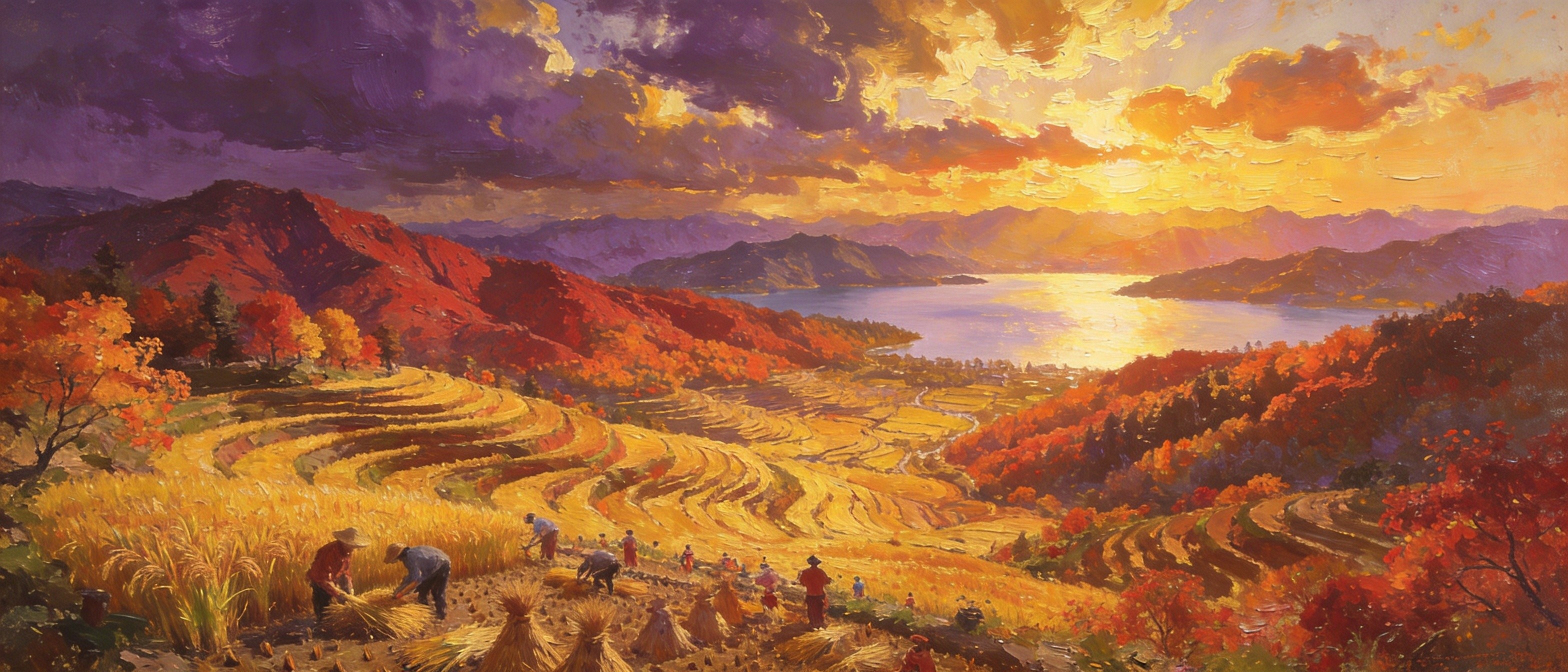鄞州金秋全景