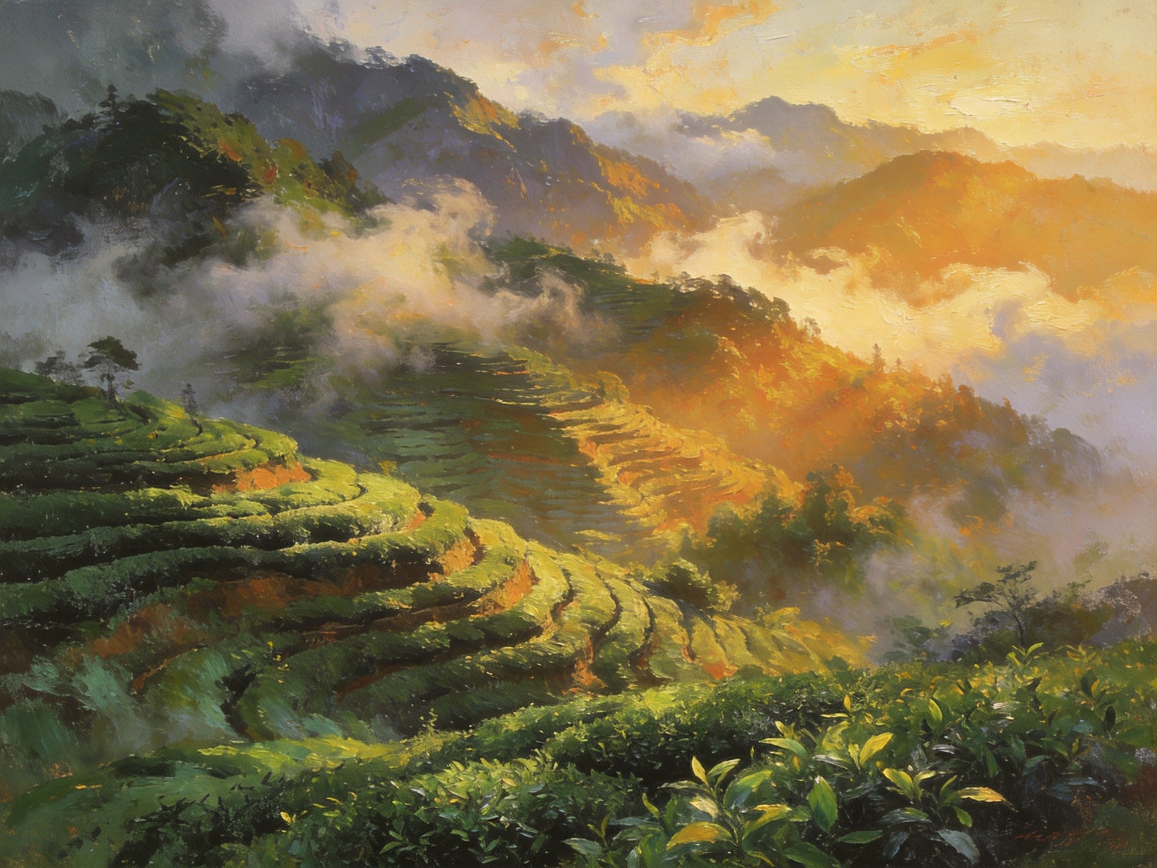 云雾茶山