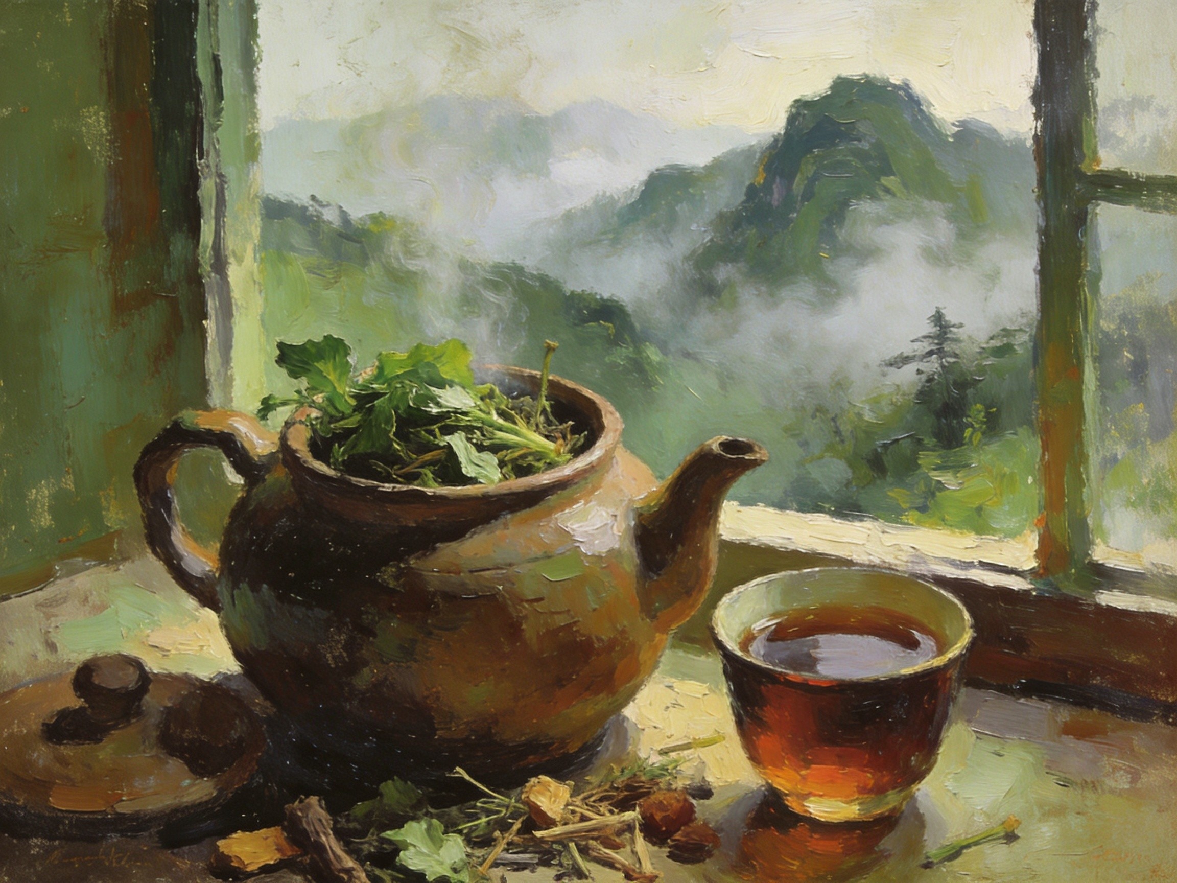 簕菜茶苦后回甘