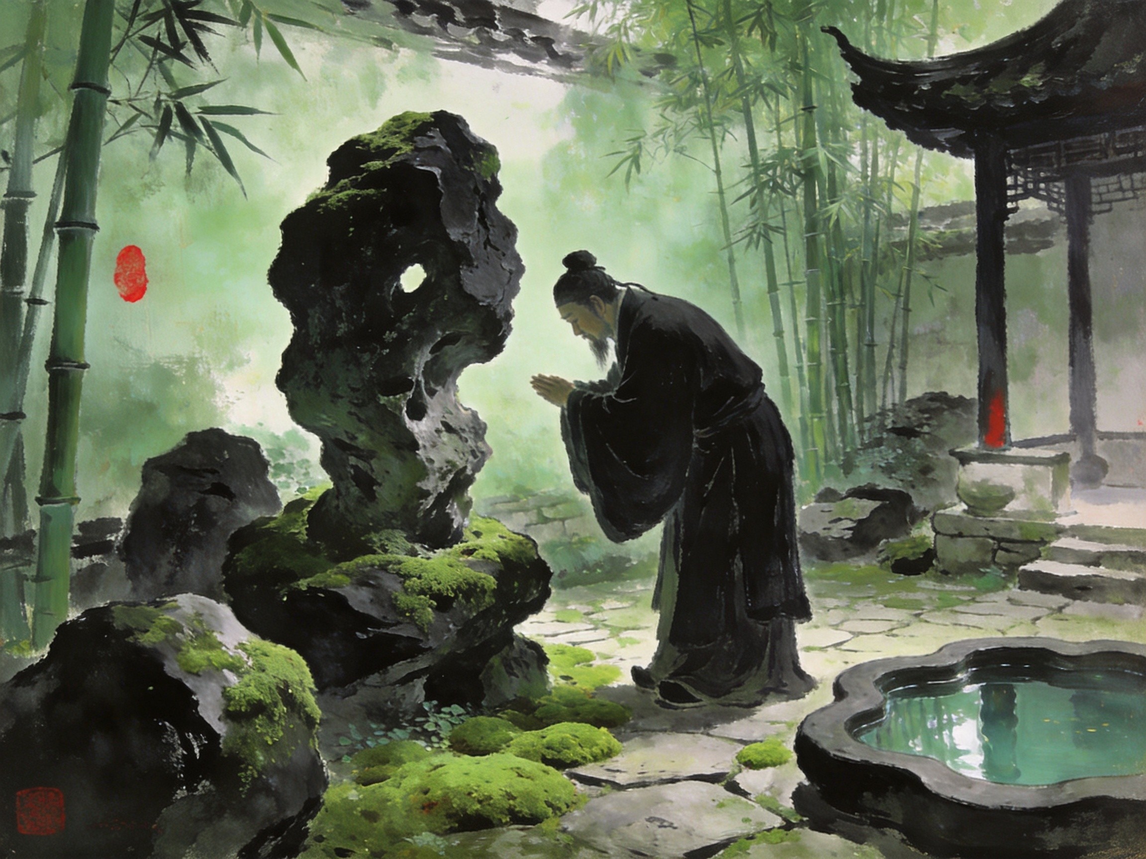 米公祠·苔痕碑刻