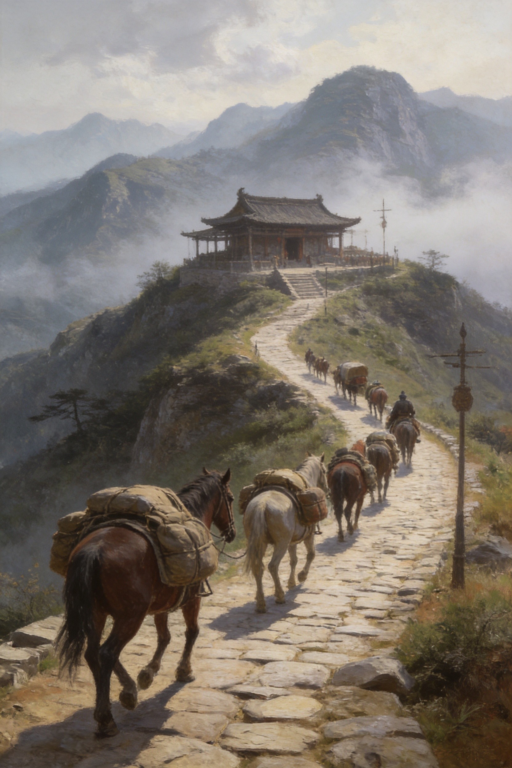 坝陵河大桥 · 云端飞虹