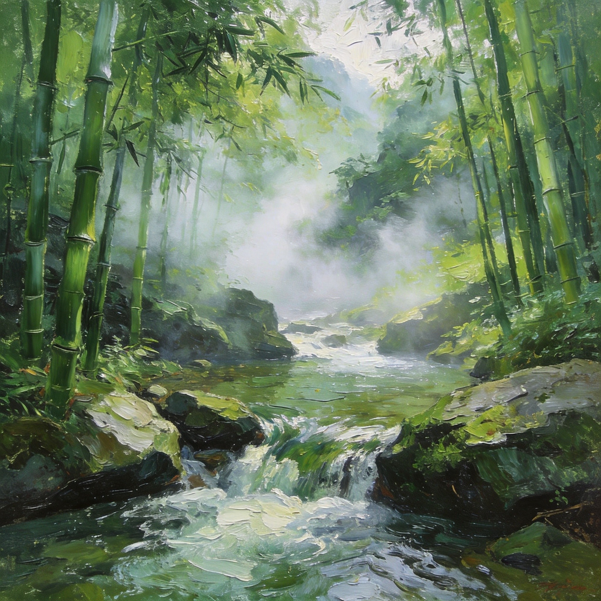 洛河源头清泉
