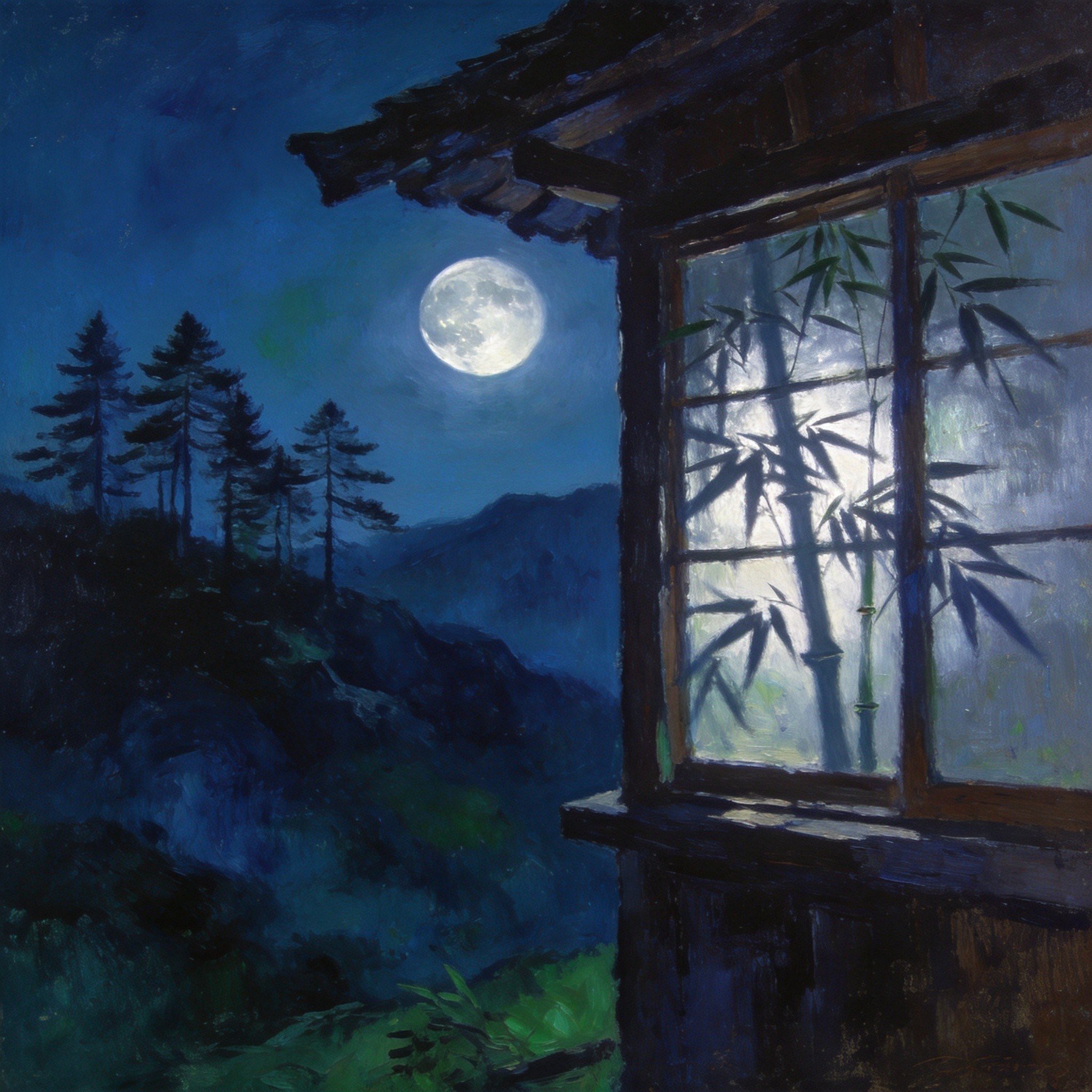 择一片云深之处住下，松竹之间即是归园