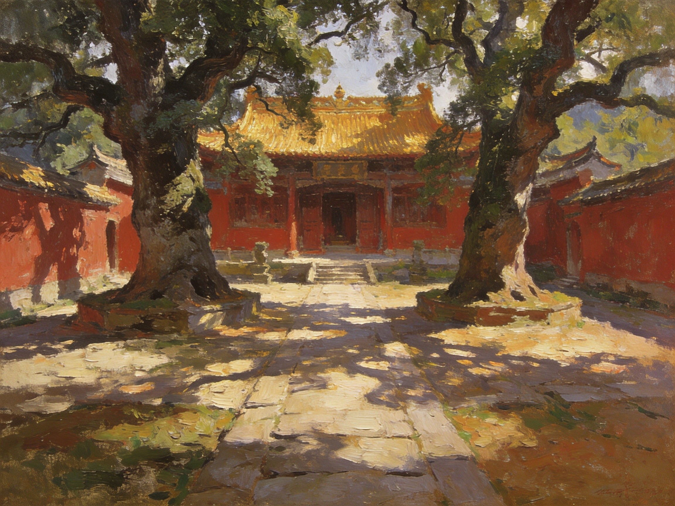 天师府古木