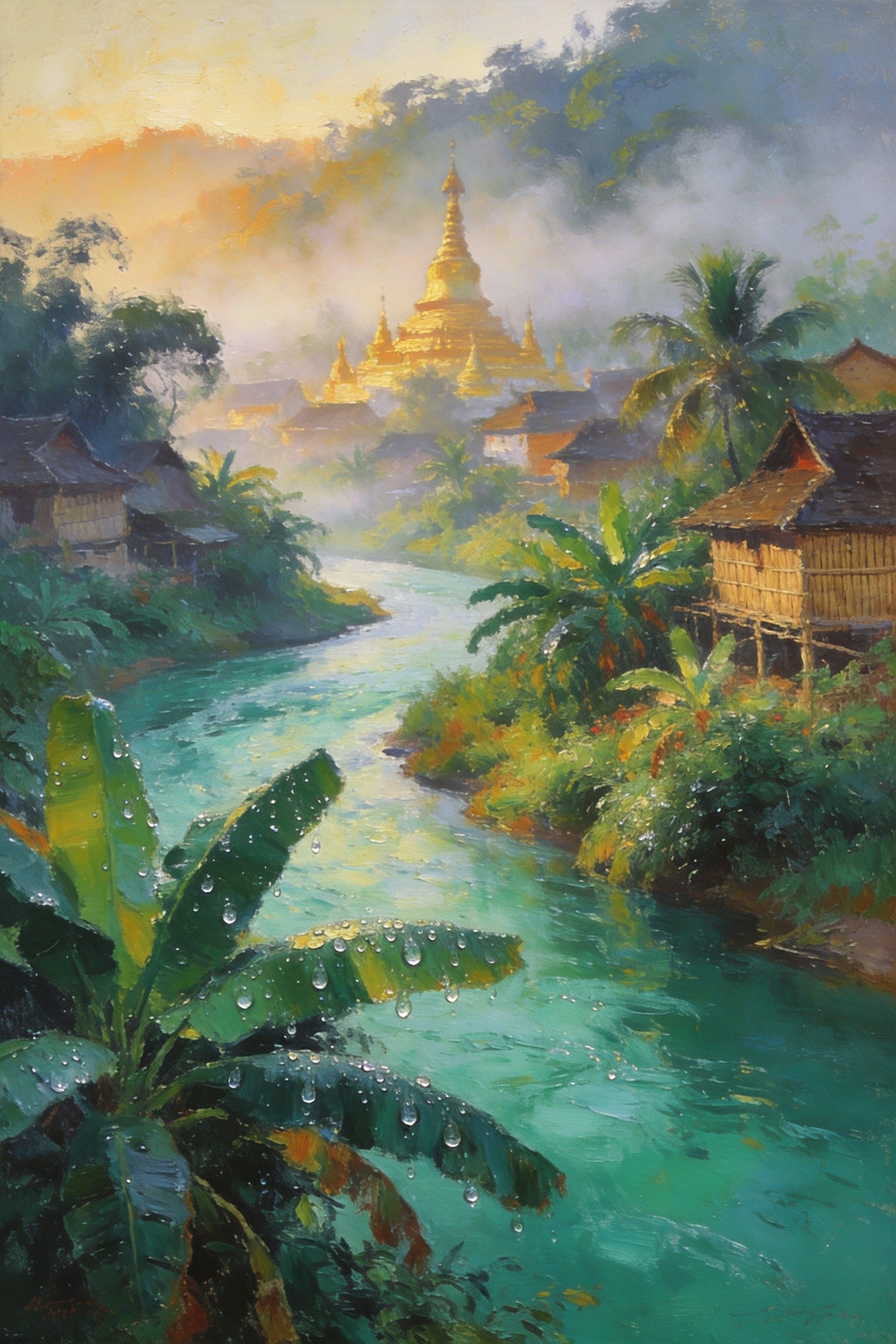南垒河水清悠悠