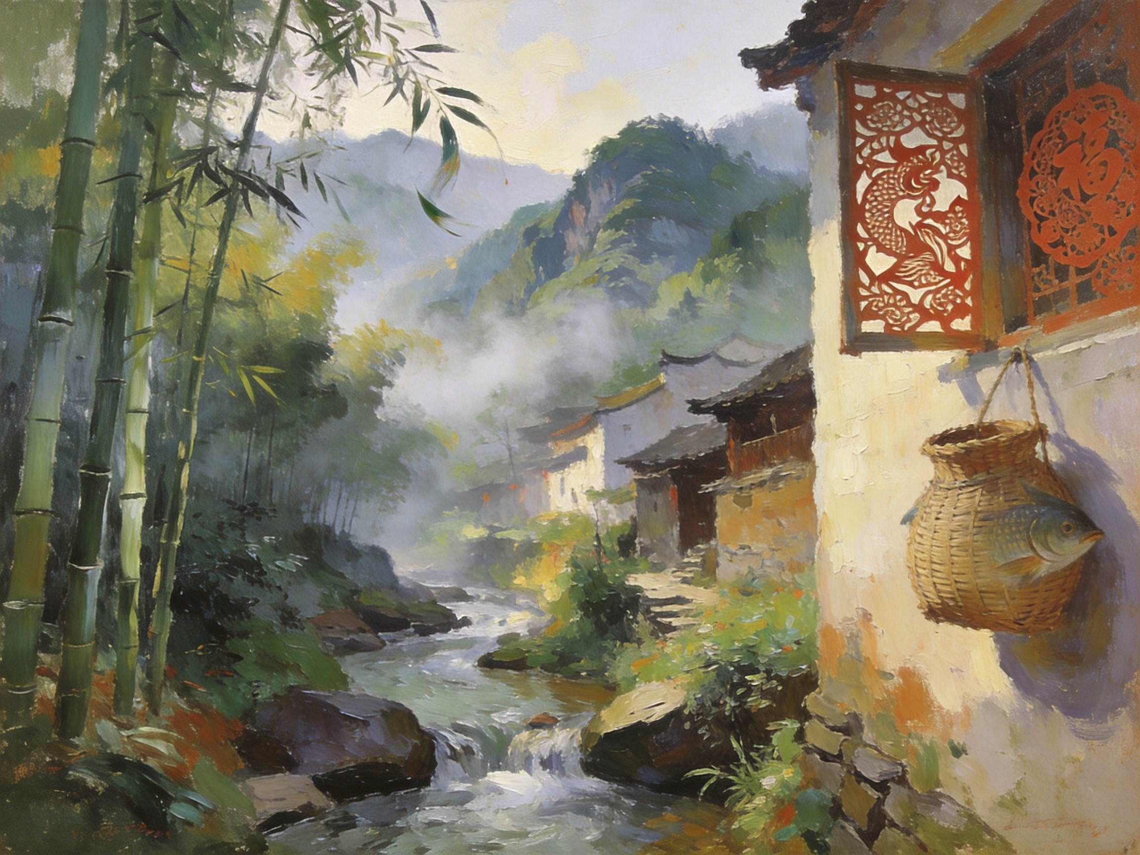 瑞昌溪山清音一剪一篾总相继