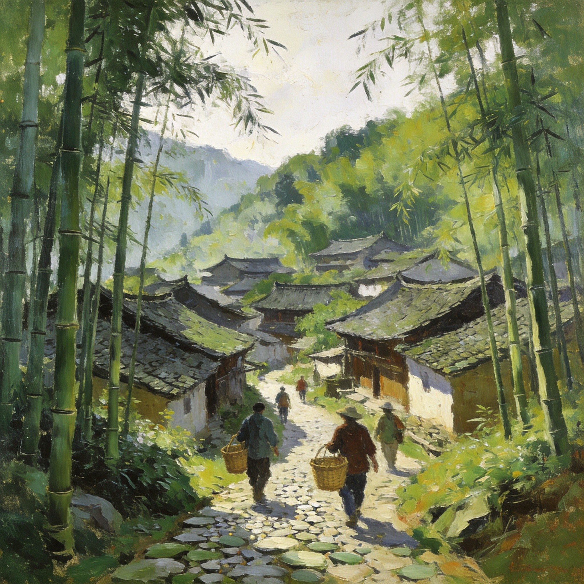 朱德故居竹林翠