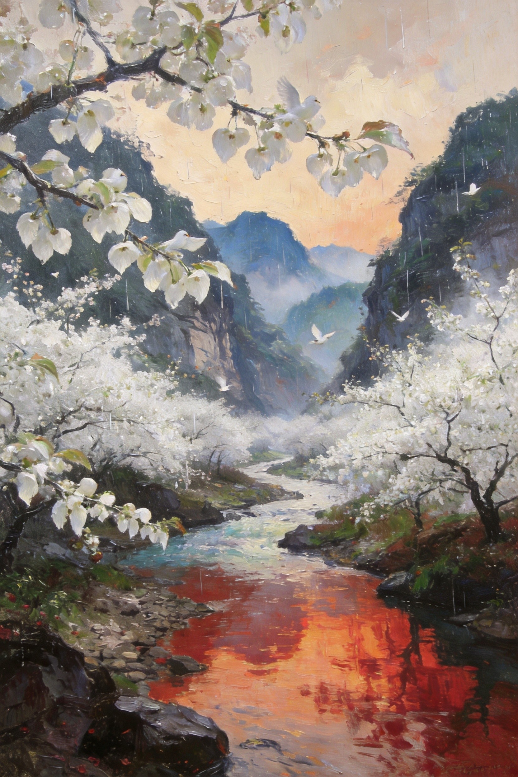 玛瑙红透三春雨