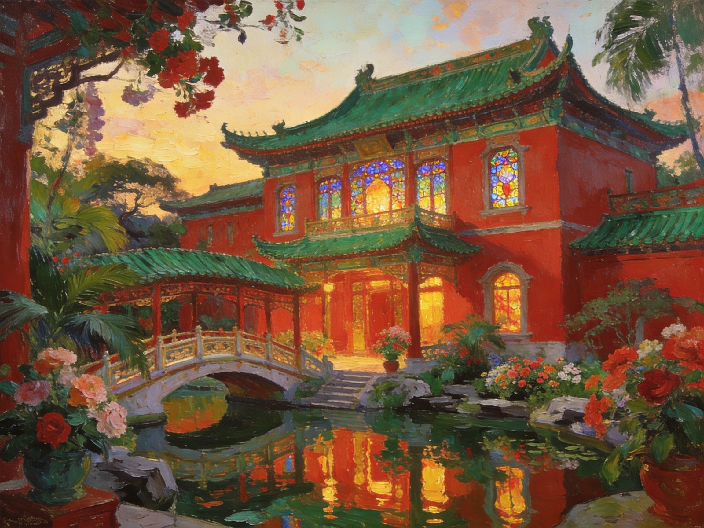 立园中西合璧园林