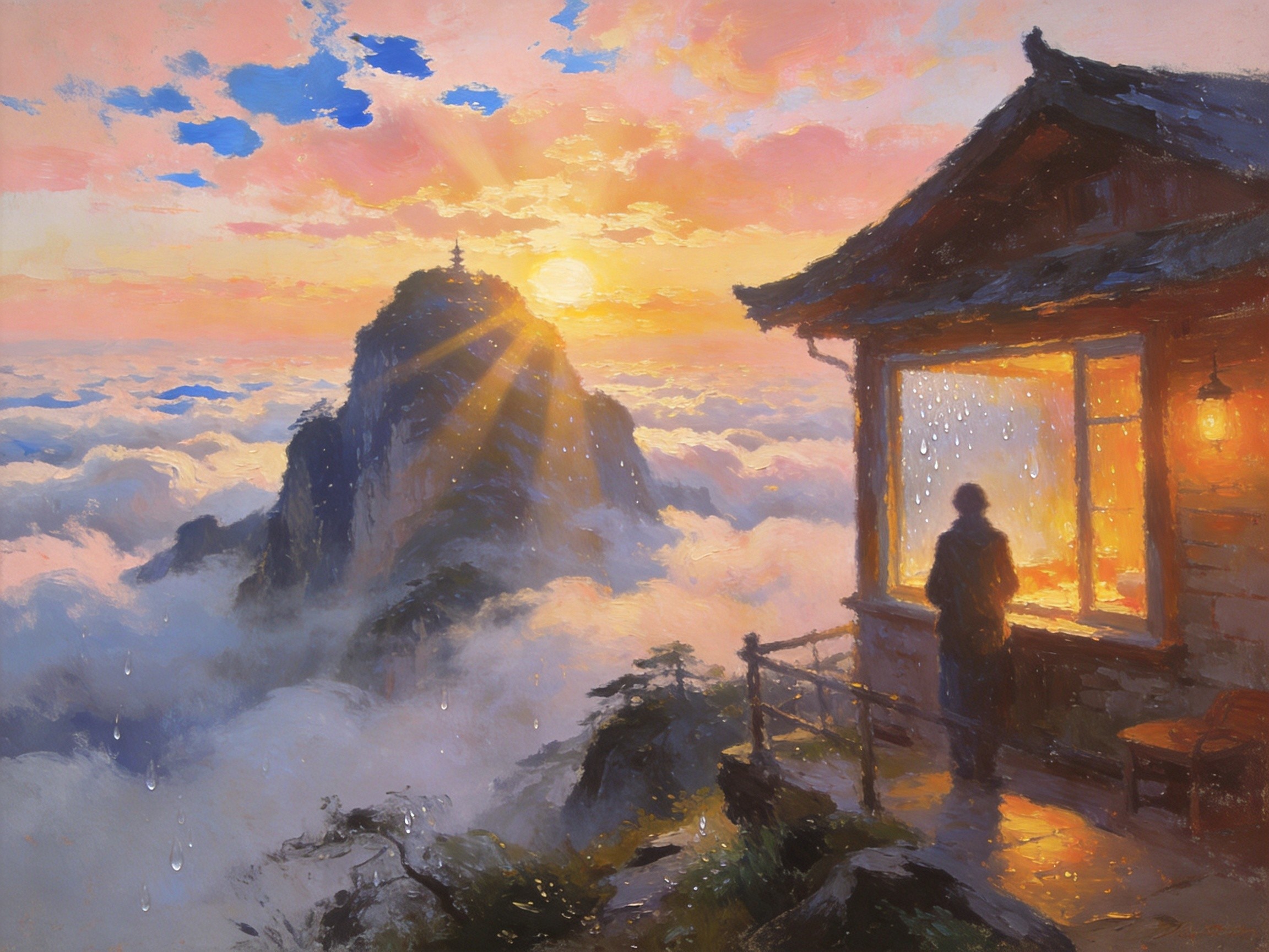 仙女山云海日出