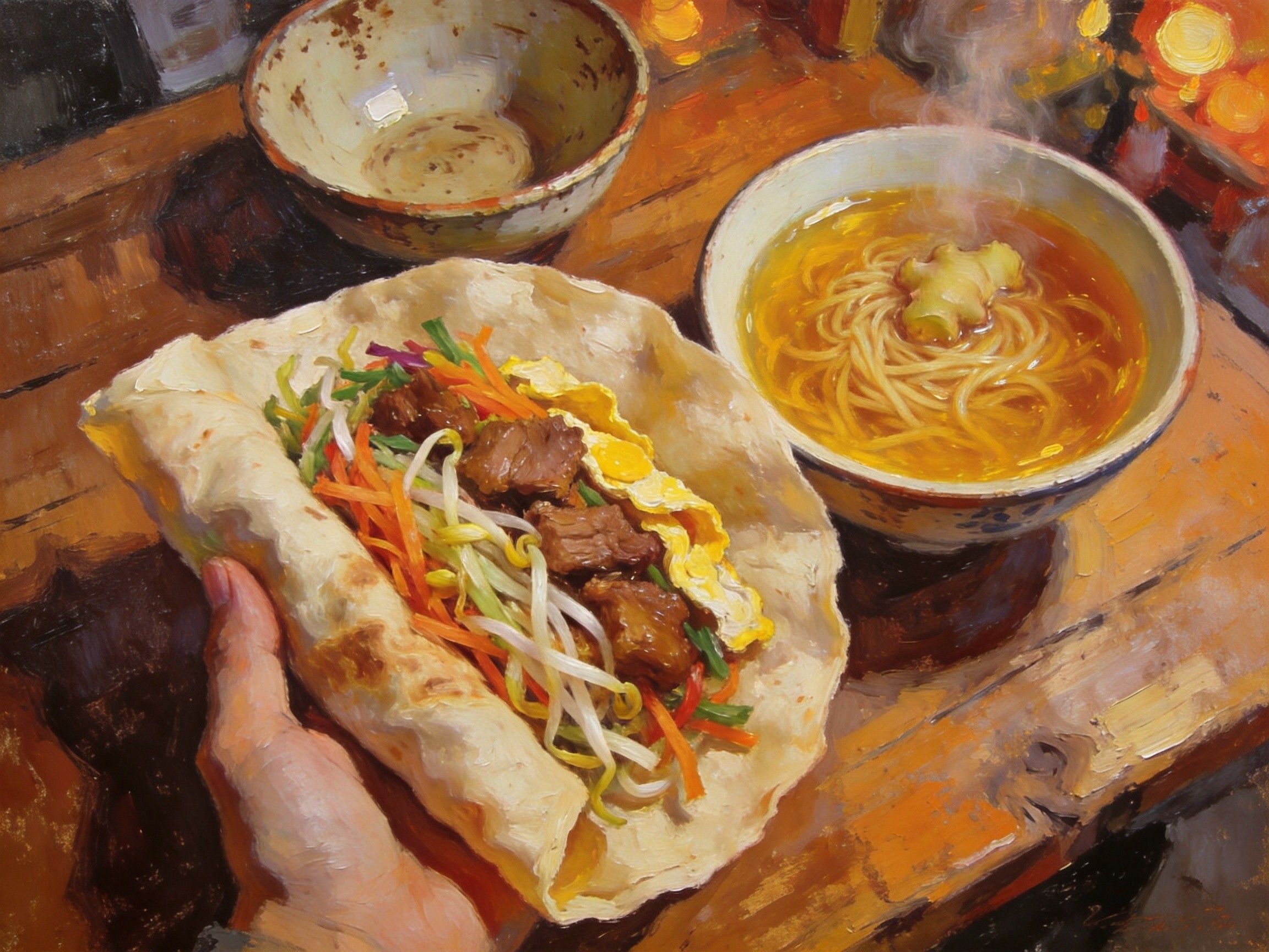 食饼筒里·裹春天