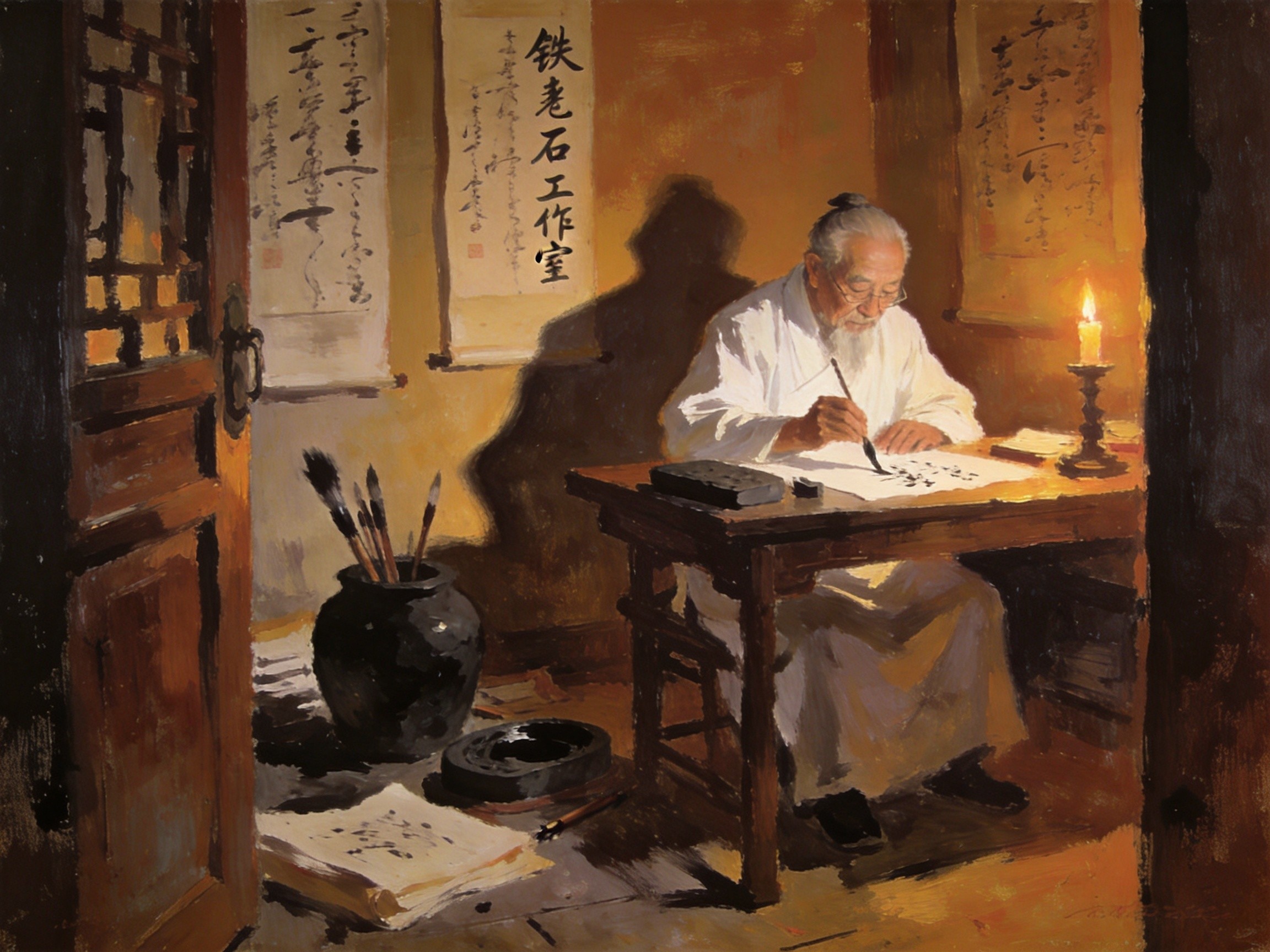 铁砚山房古风存