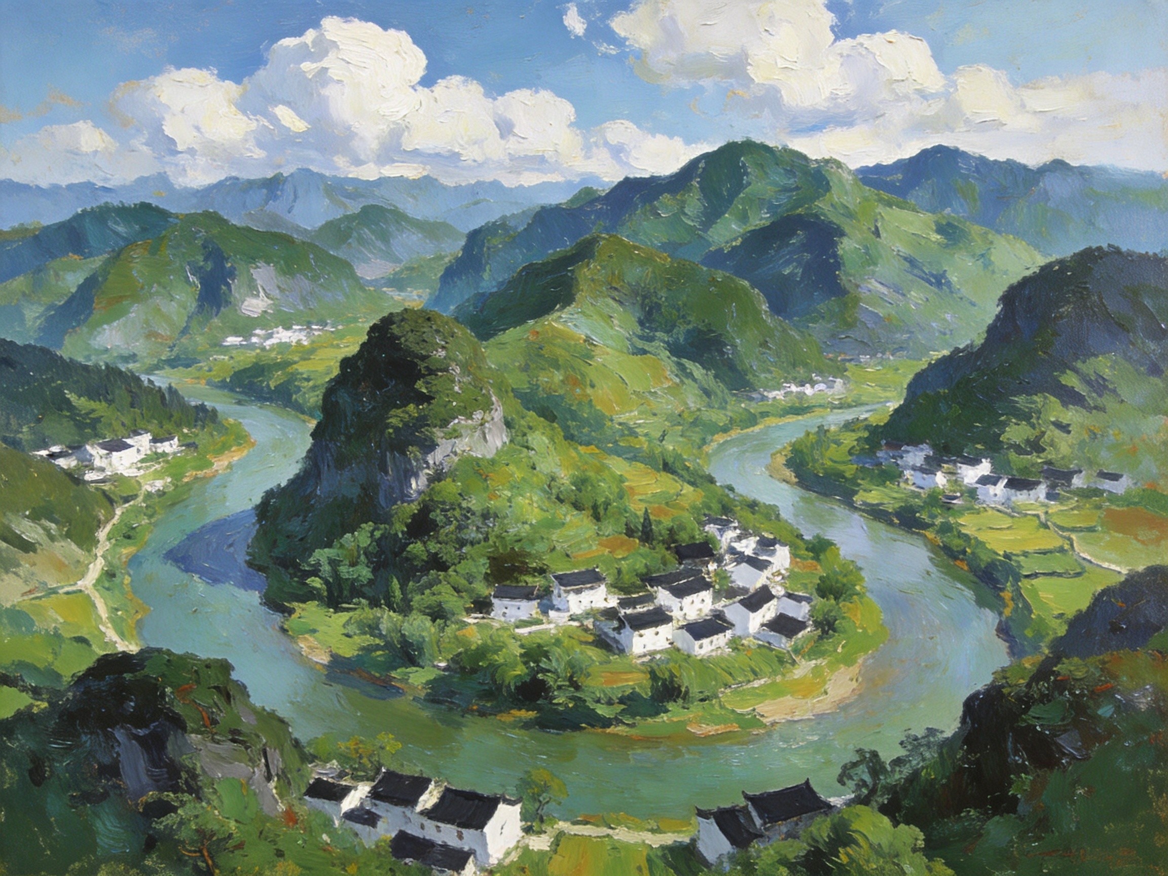 富春山居意境