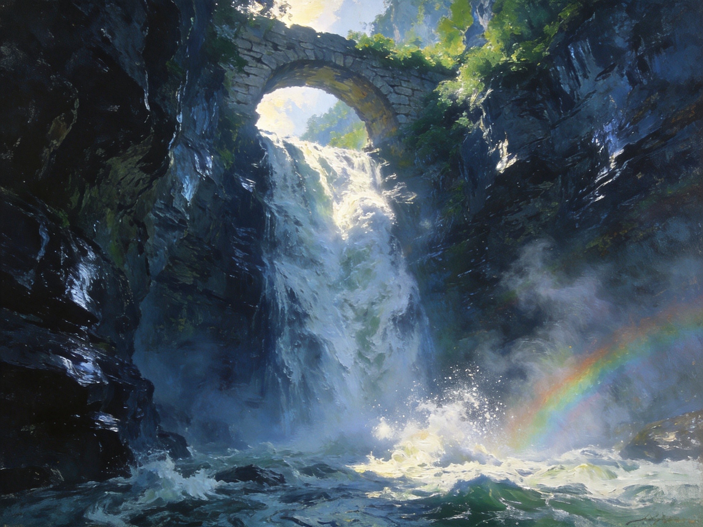 神龙飞瀑·峡谷漱玉
