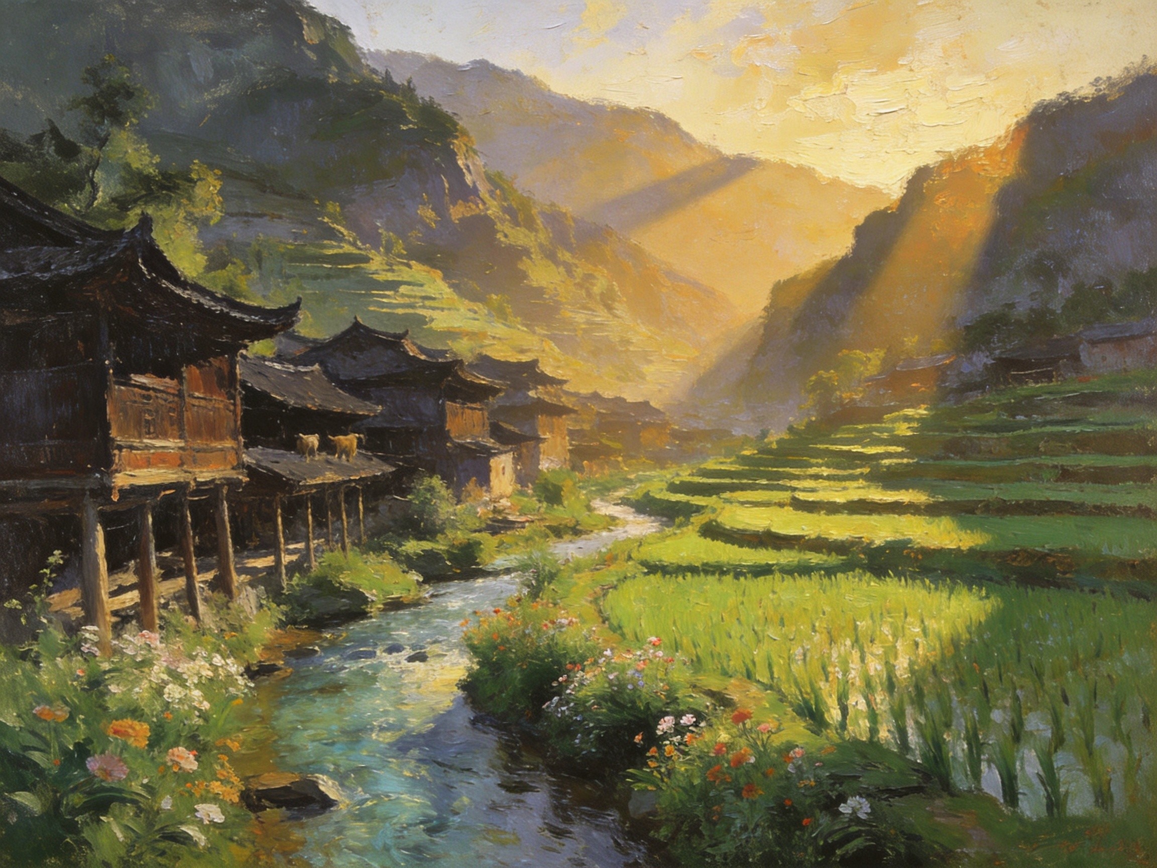 温泉碧水润矿物