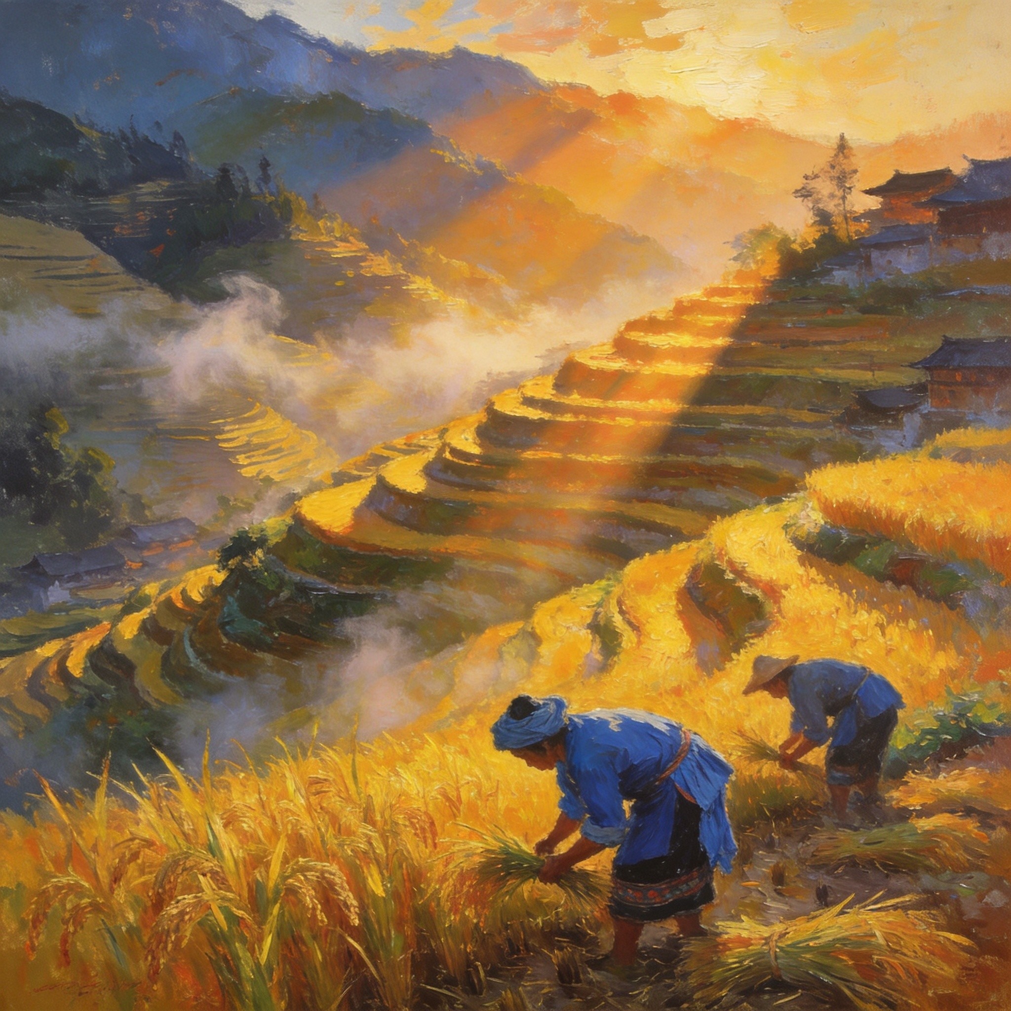 青山不老人家常在，师宗岁月慢得像画