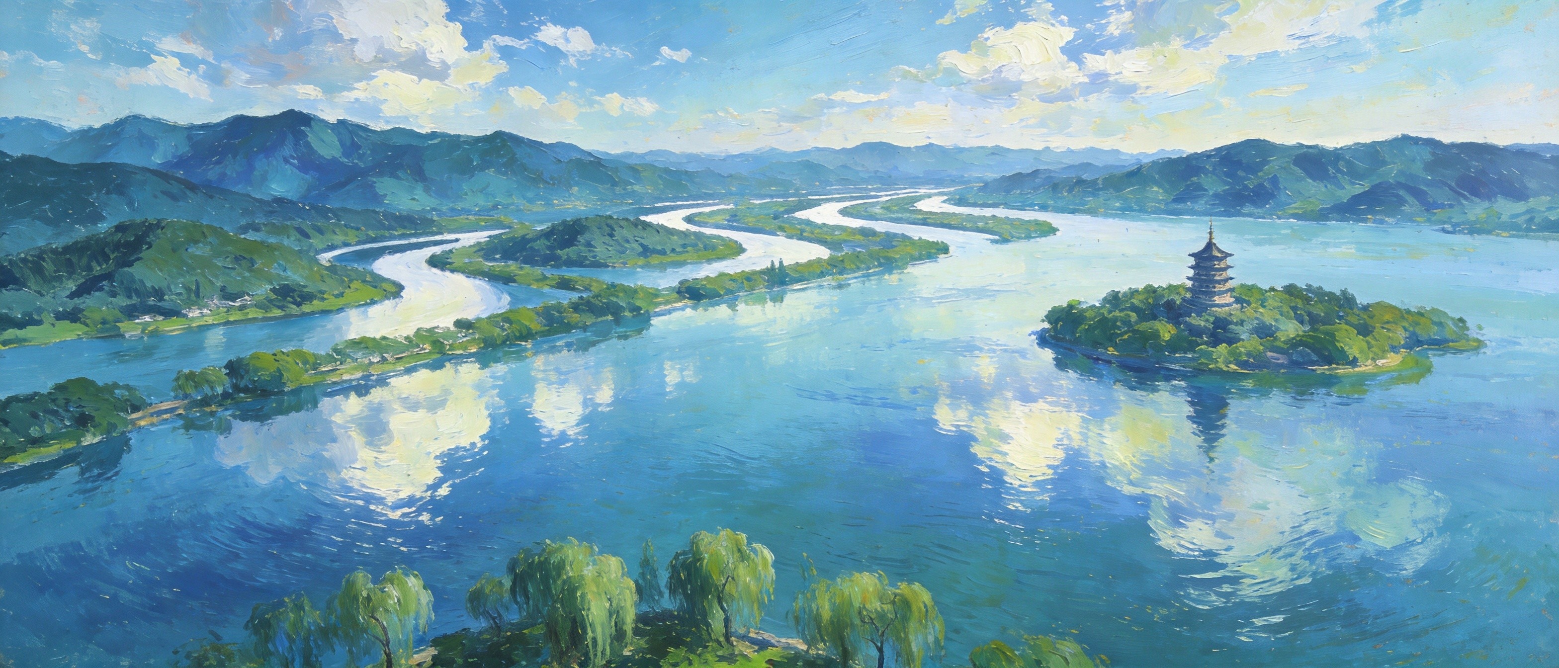 东湖·九川环碧