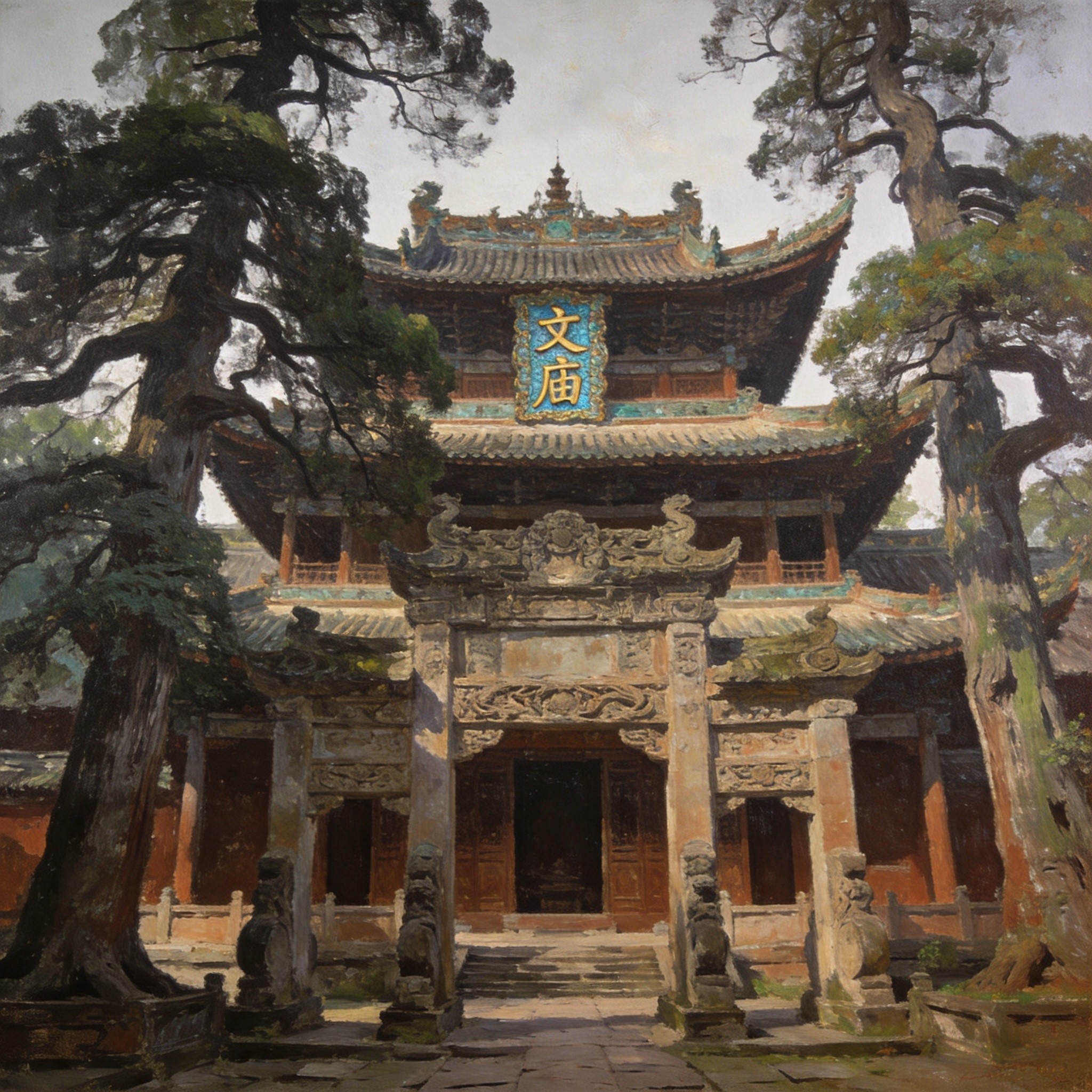 罗城古镇船形街