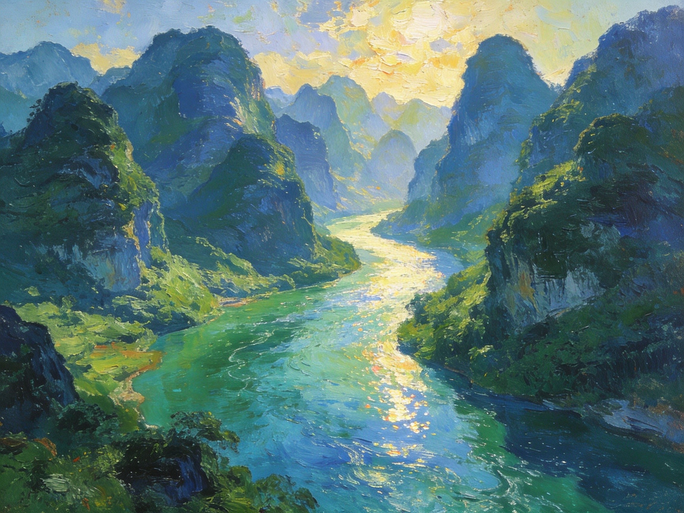 壮族村民围铜鼓踏歌起舞，太阳纹鼓面纹饰精美