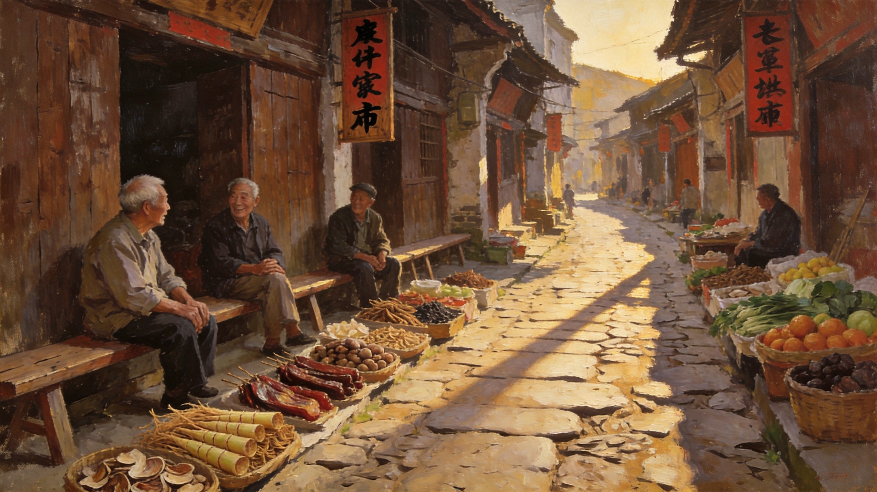 农家灶台烹饪东安鸡烟火温馨