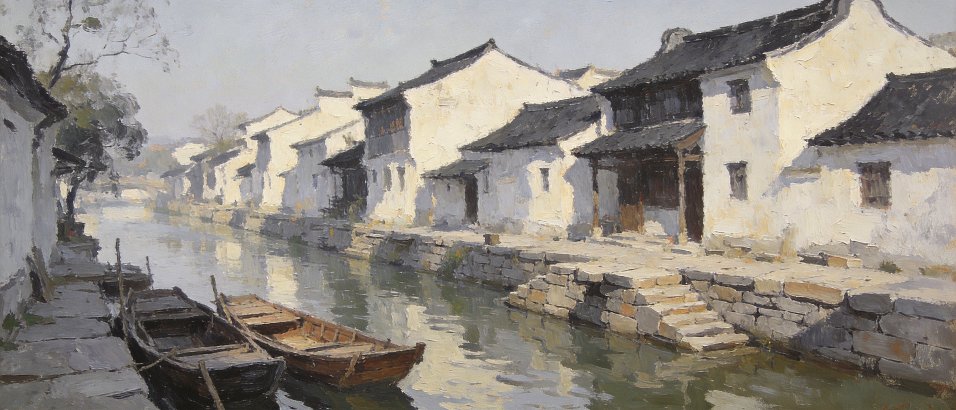 窑湾古镇大运河漕船夜集