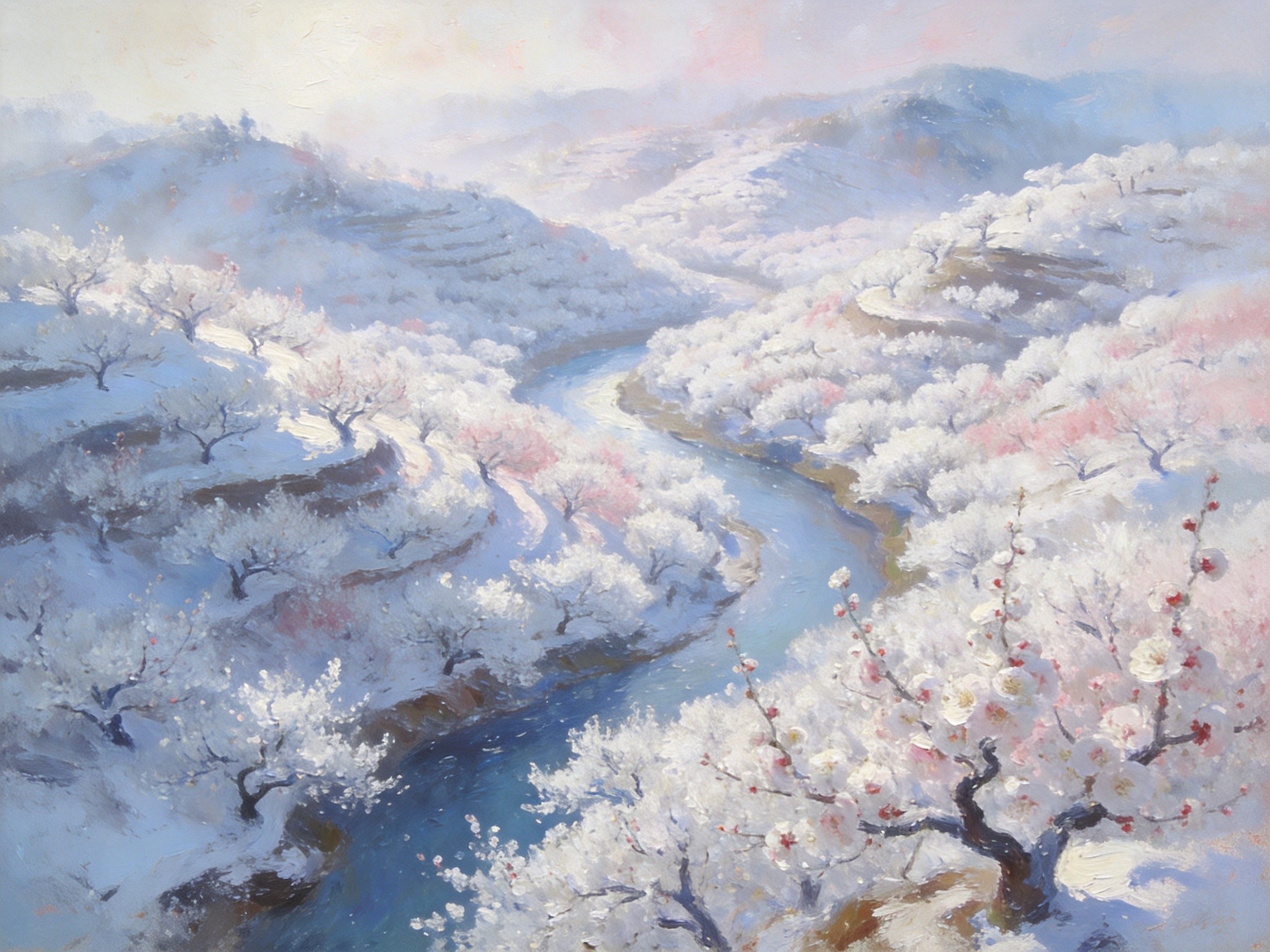 螺洞梅海飞雪