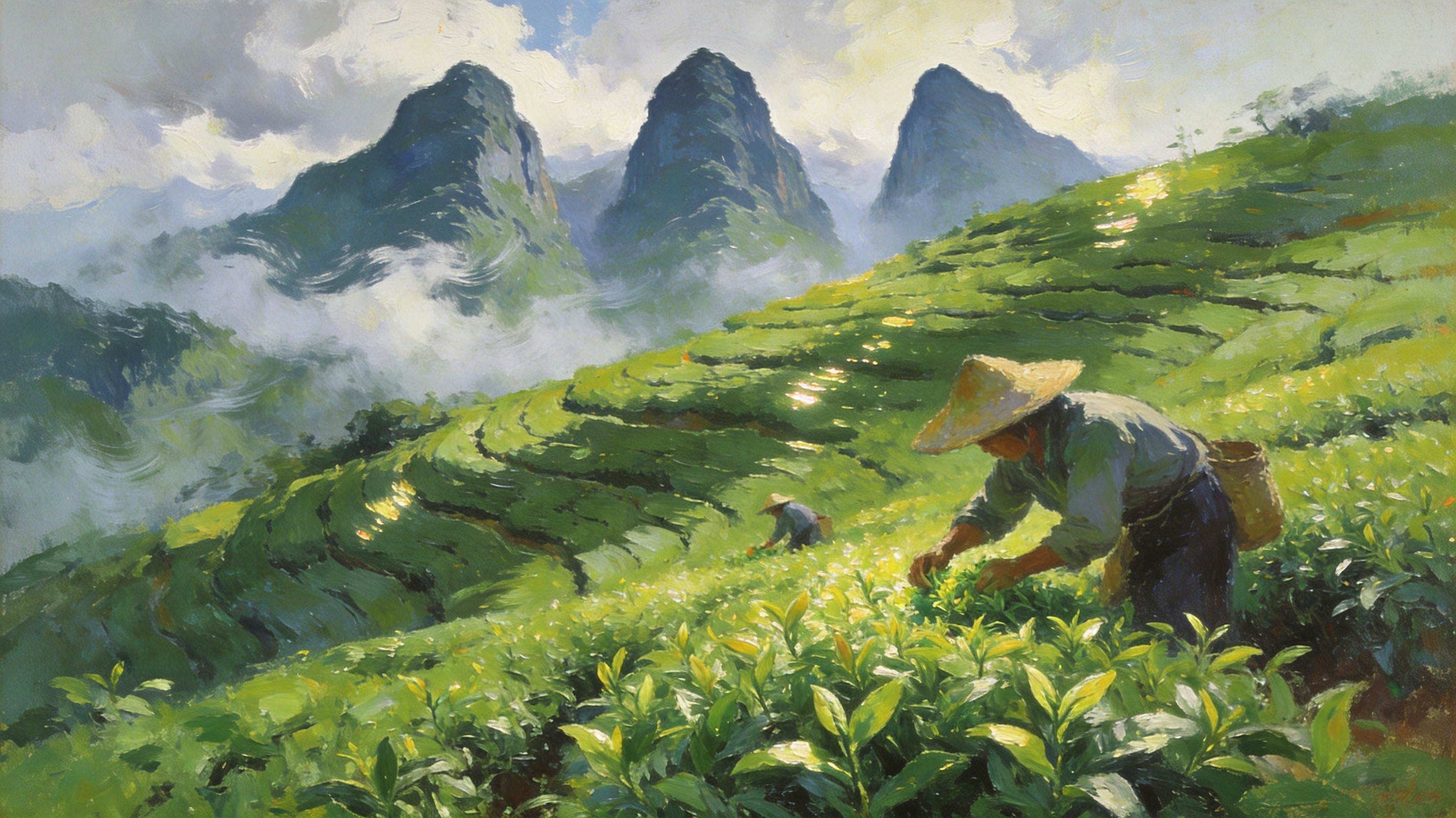 惊起白鹤过经幡