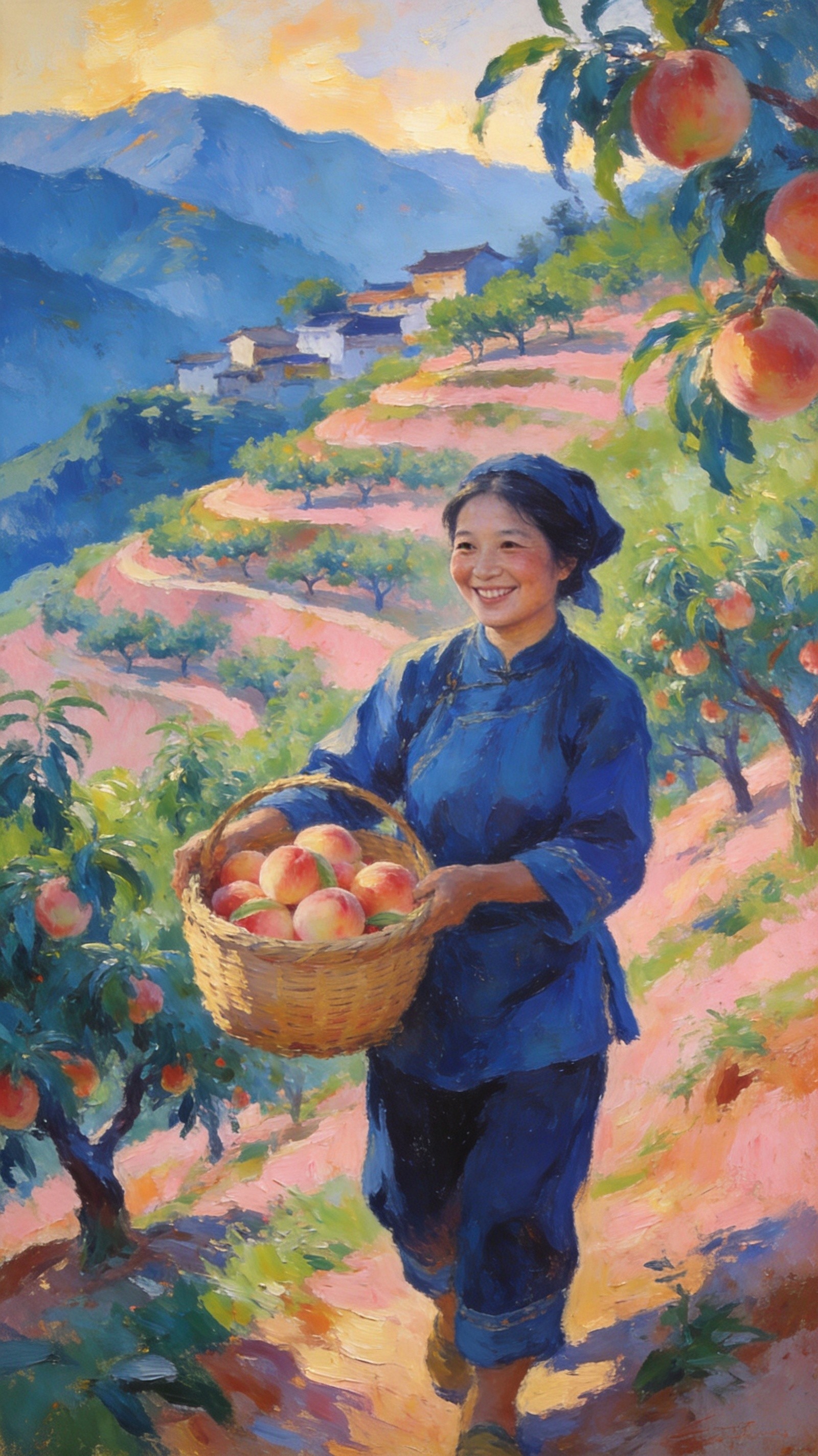 桃农汗水·甜蜜结缘