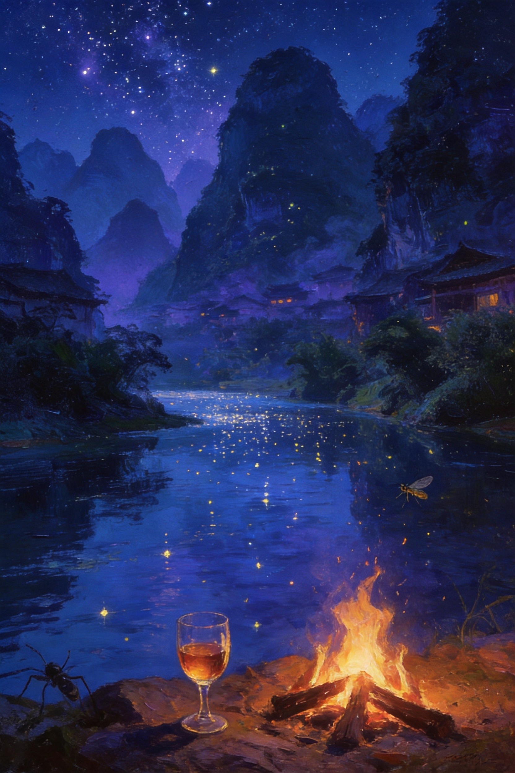 荔波全景·青蓝湿眼帘