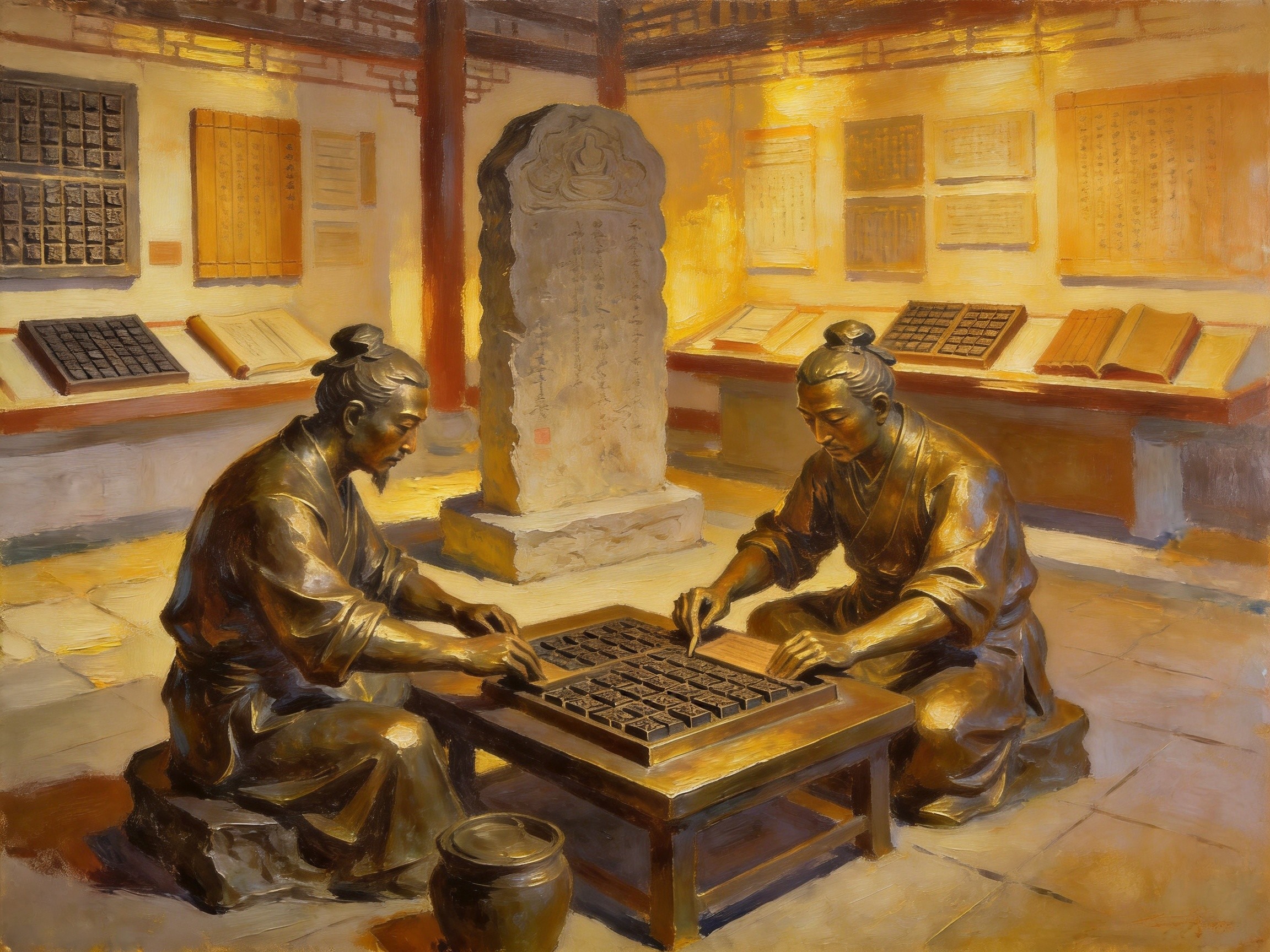 毕昇纪念园，活字印刷术的故里
