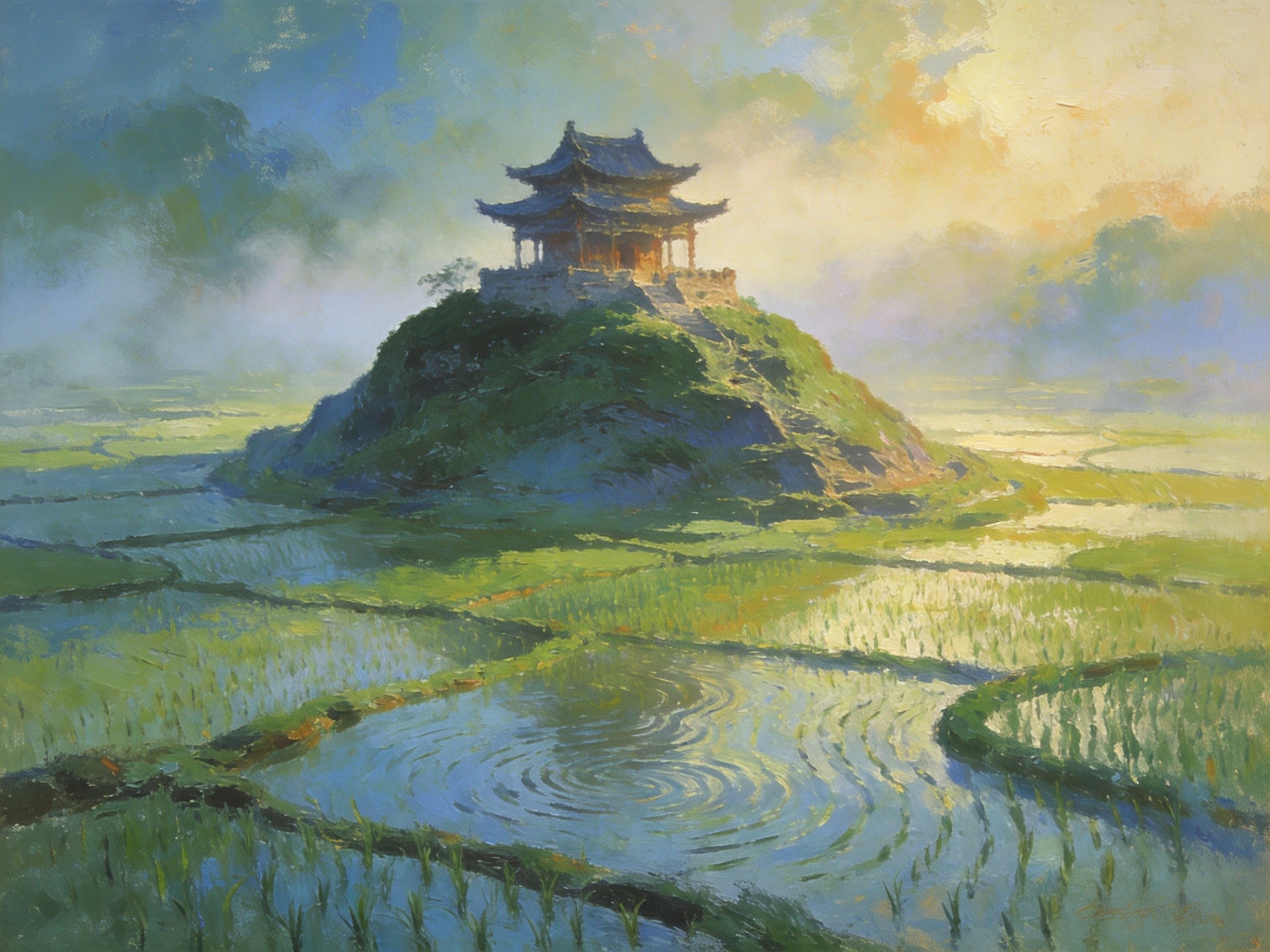 浦城梦笔山江淹梦笔生花