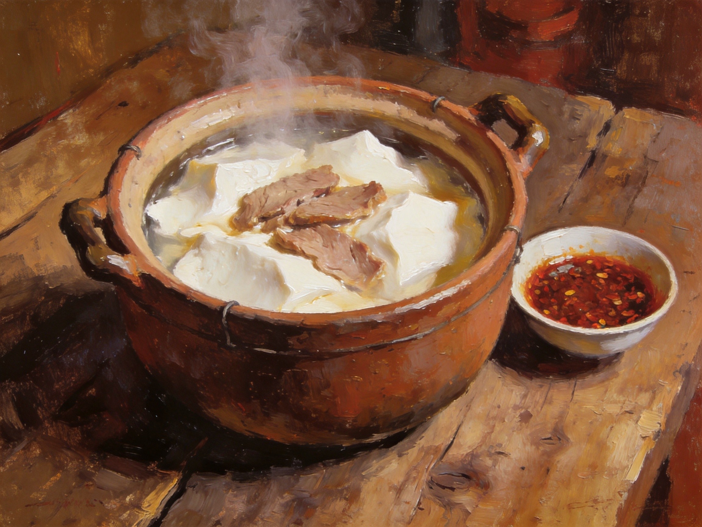 江门豆花荤味厚