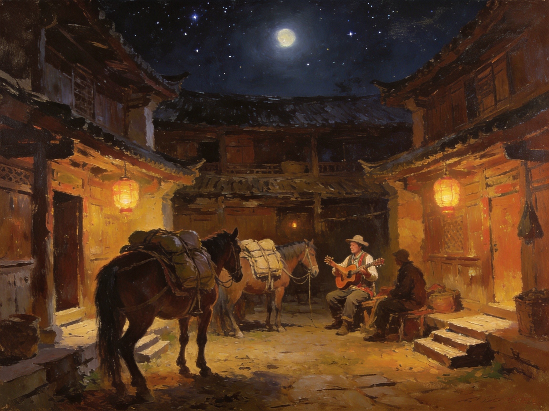 马帮博物馆 · 马锅头刚离去