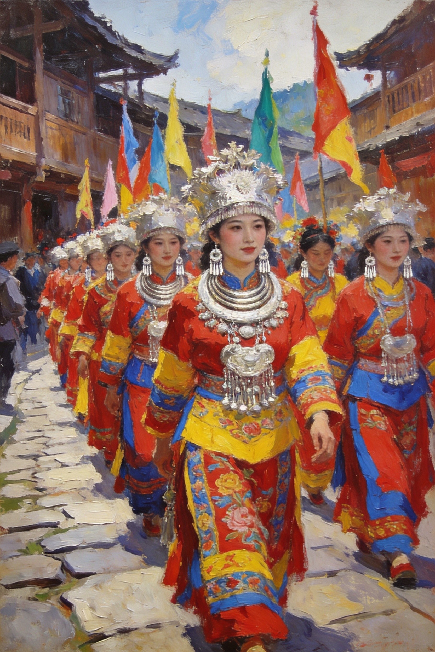 姊妹节盛装巡游