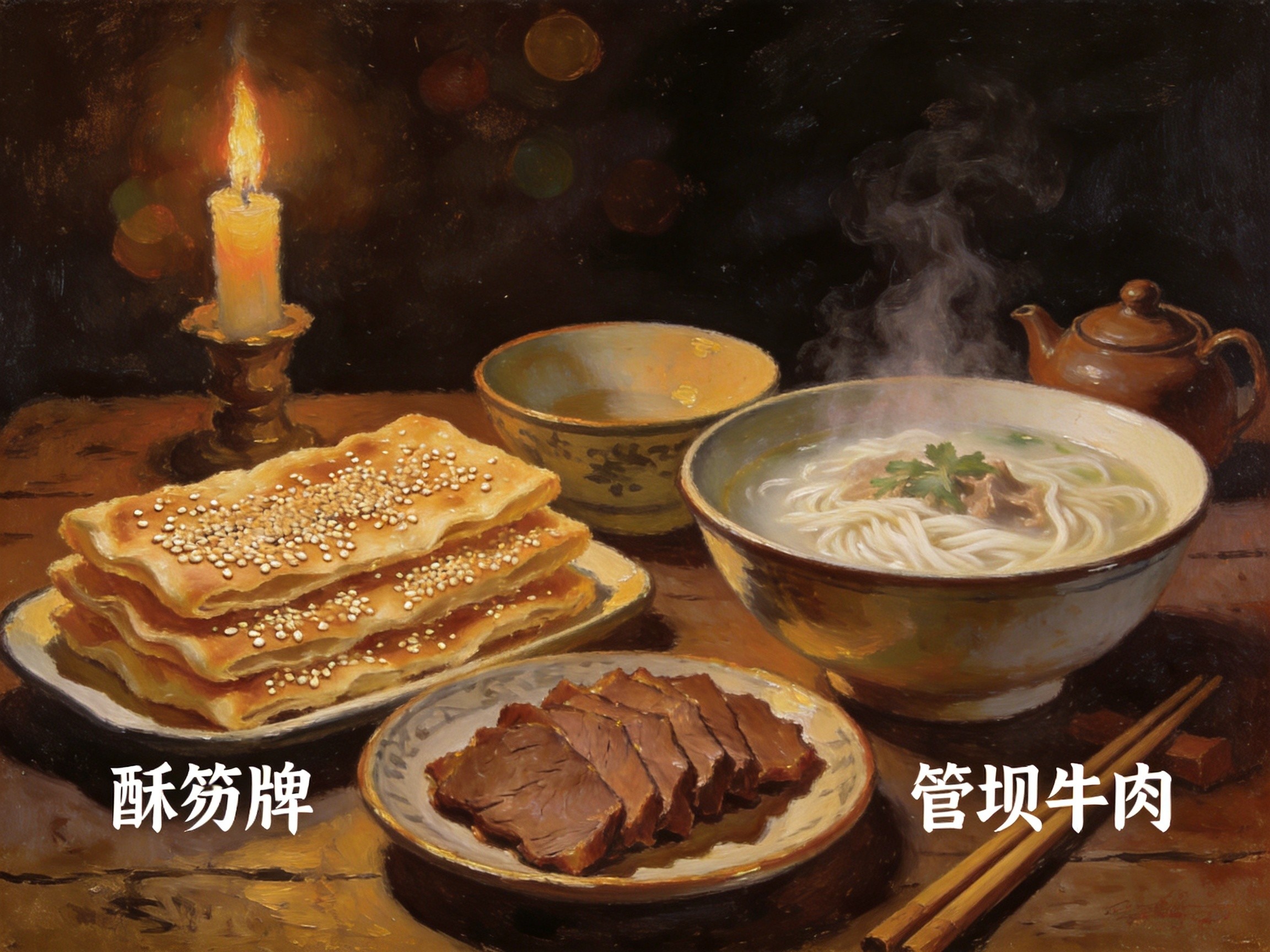 马厂酥笏与管坝牛肉