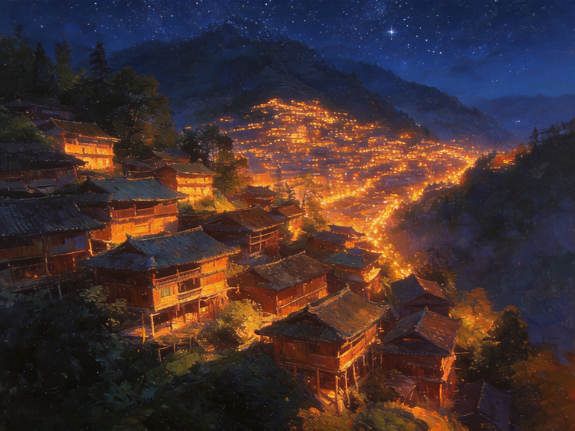星河落人间