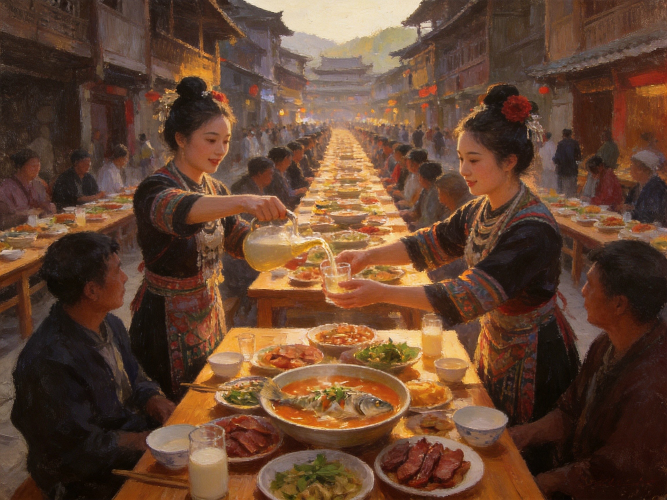 银饰与芦笙