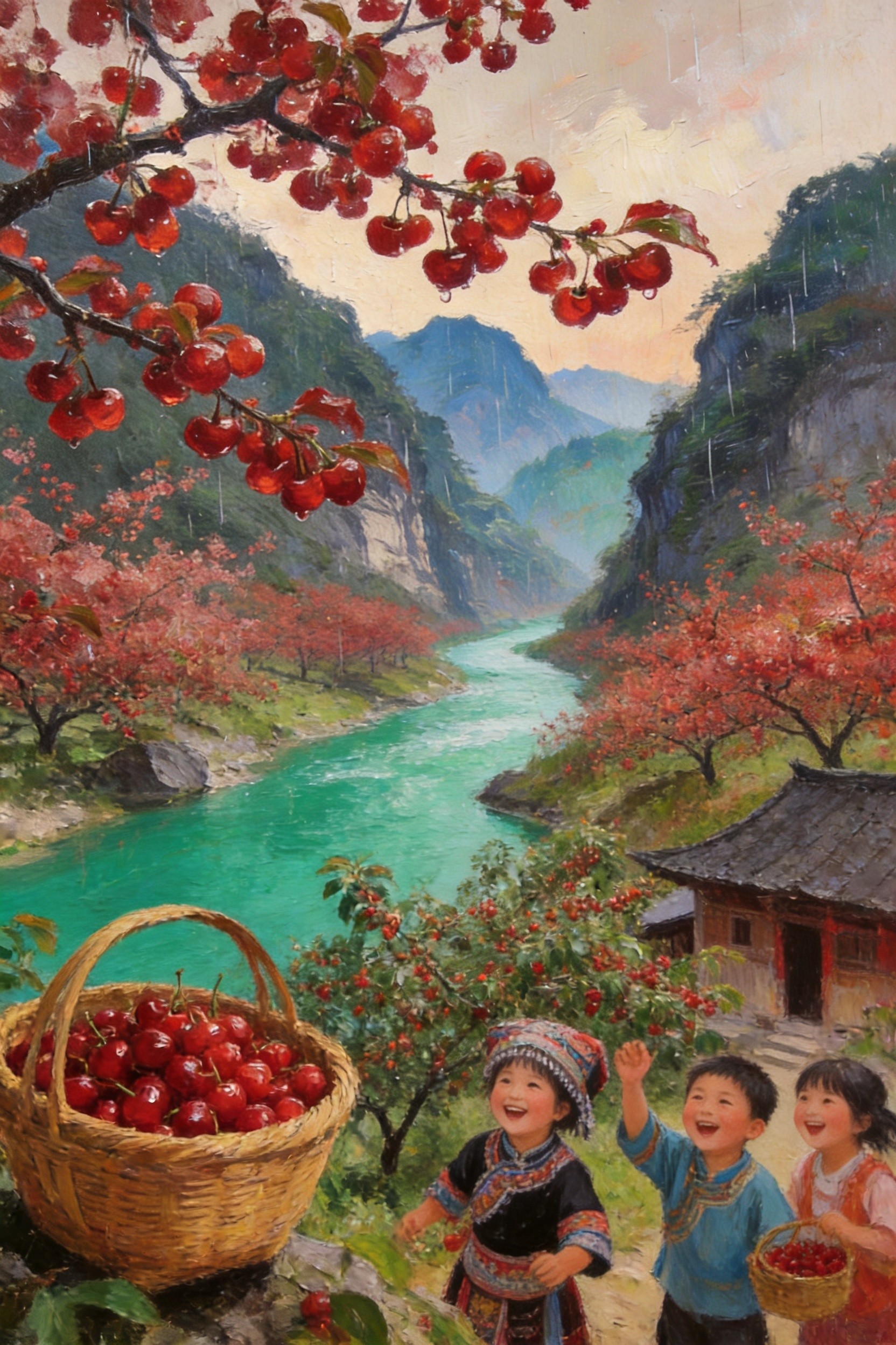 珙桐花开如白鸽