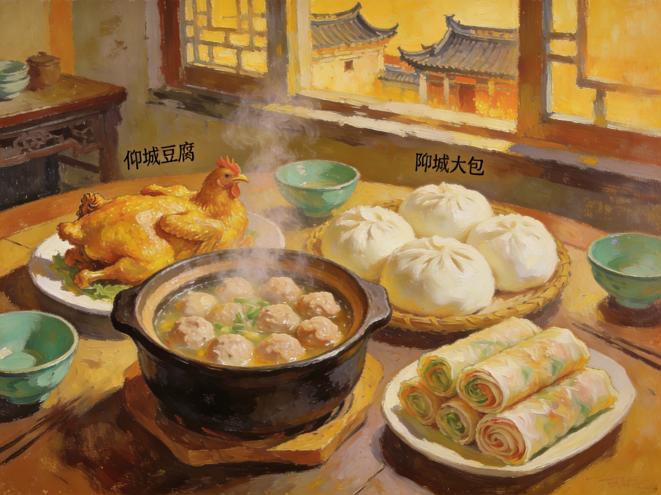 佗城豆腐丸与尉佗将军鸡