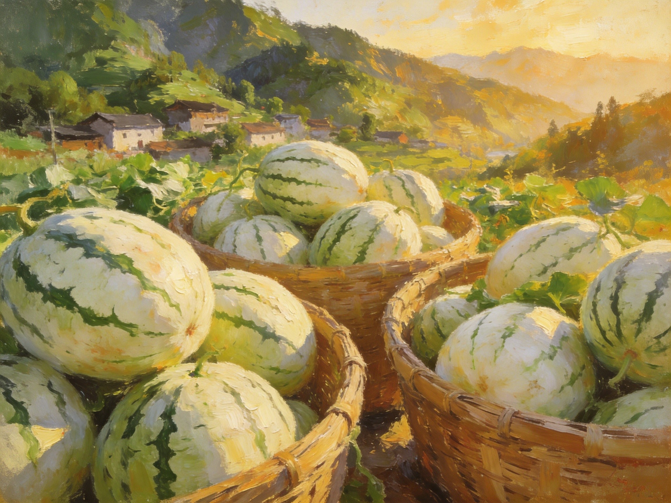 岳西高山茭白丰收