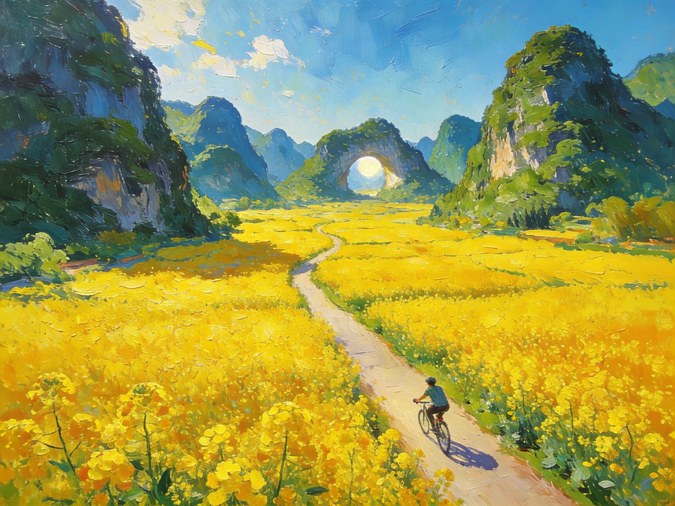 十里画廊·花海骑行